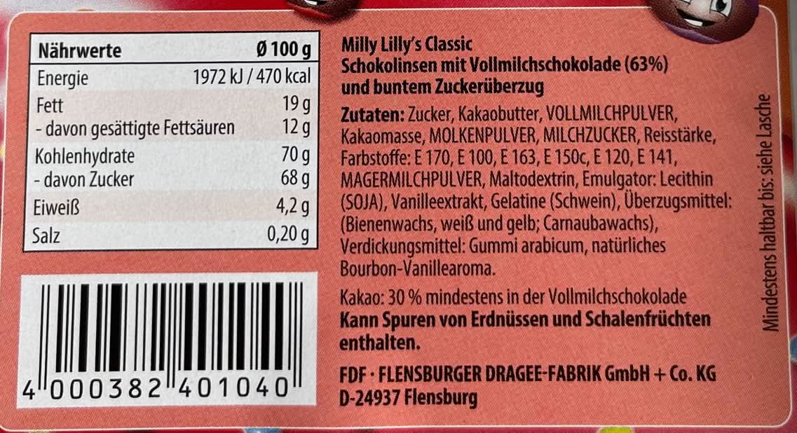 Agilus Dragees Milly Lilly' s Classic 900g - Image 5