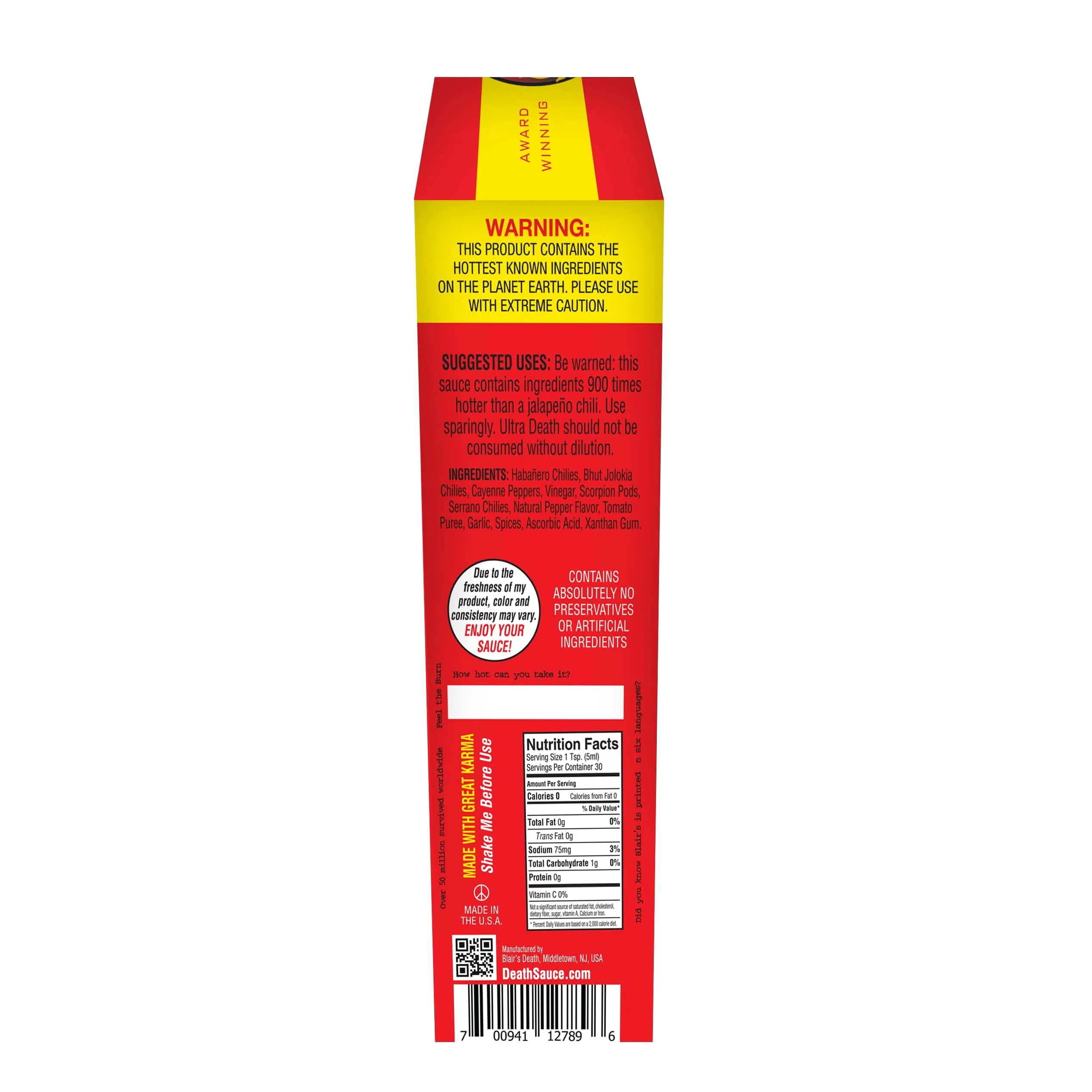 Blair's Death Sauce- Ultra Death 150 ml - Image 4
