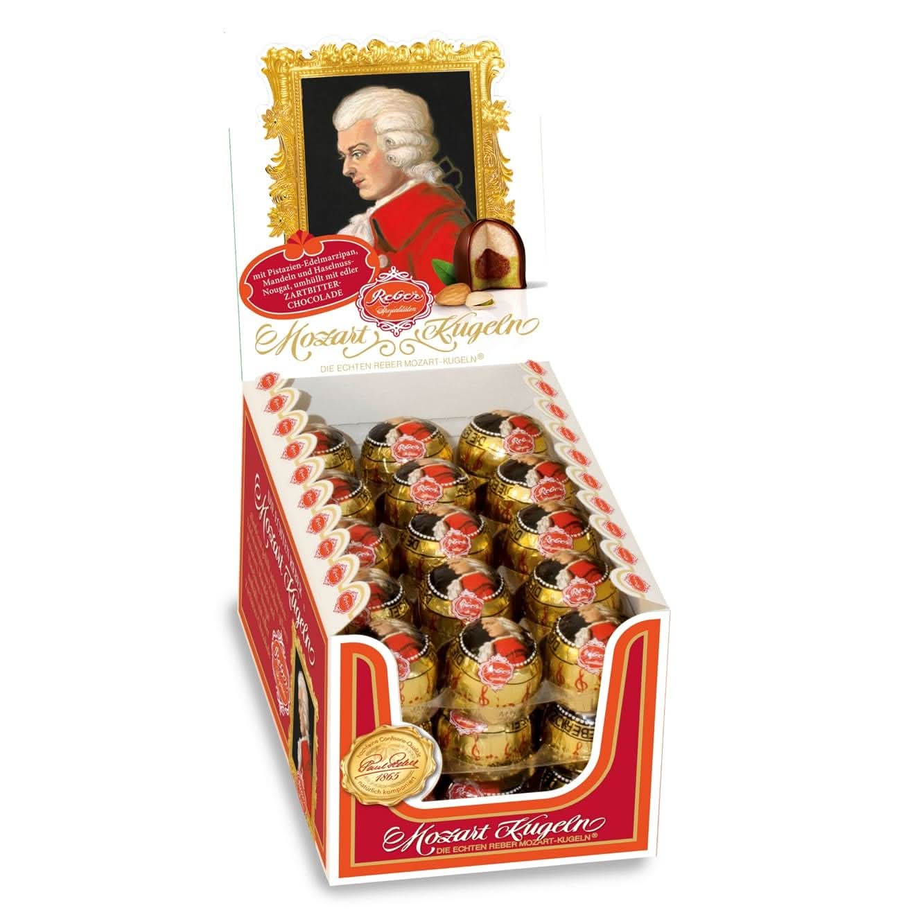 Die echten Reber Mozart-Kugeln 45er Aufstellkarton - Image 9