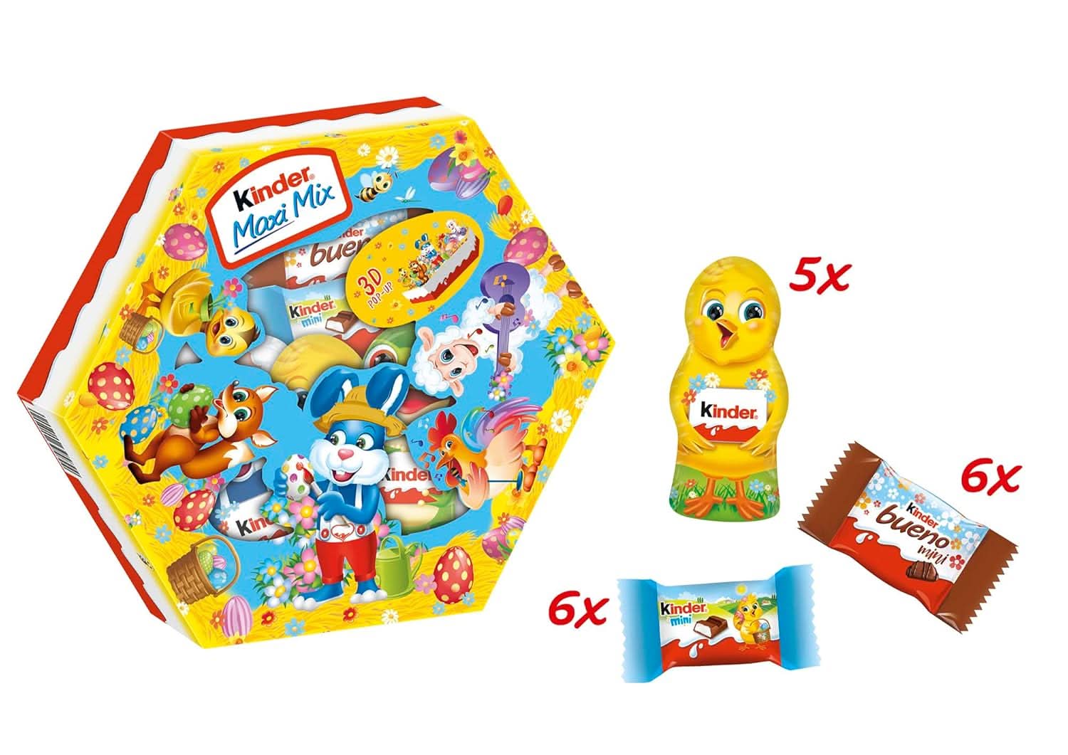 Ferrero Kinder Mix Osternest, 143g - Image 3
