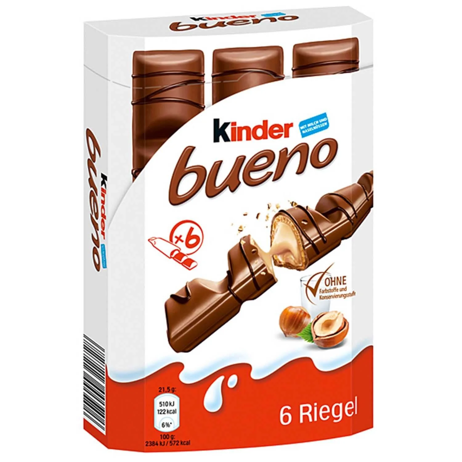 Ferrero Kinderschokolade Probier-Box | Mit Kinder Bueno, Kinderriegel, Schokobons 1200g - Image 3