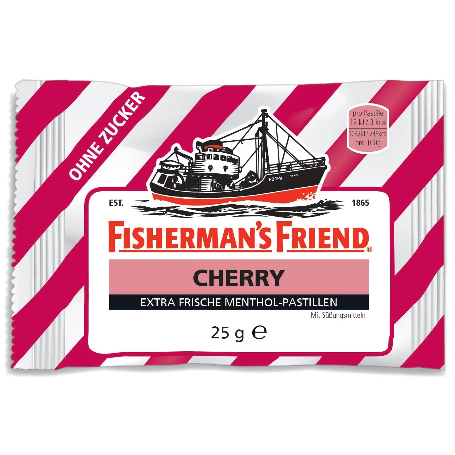 Fisherman's Friend Cherry ohne Zucker 24 x 25g - Image 2