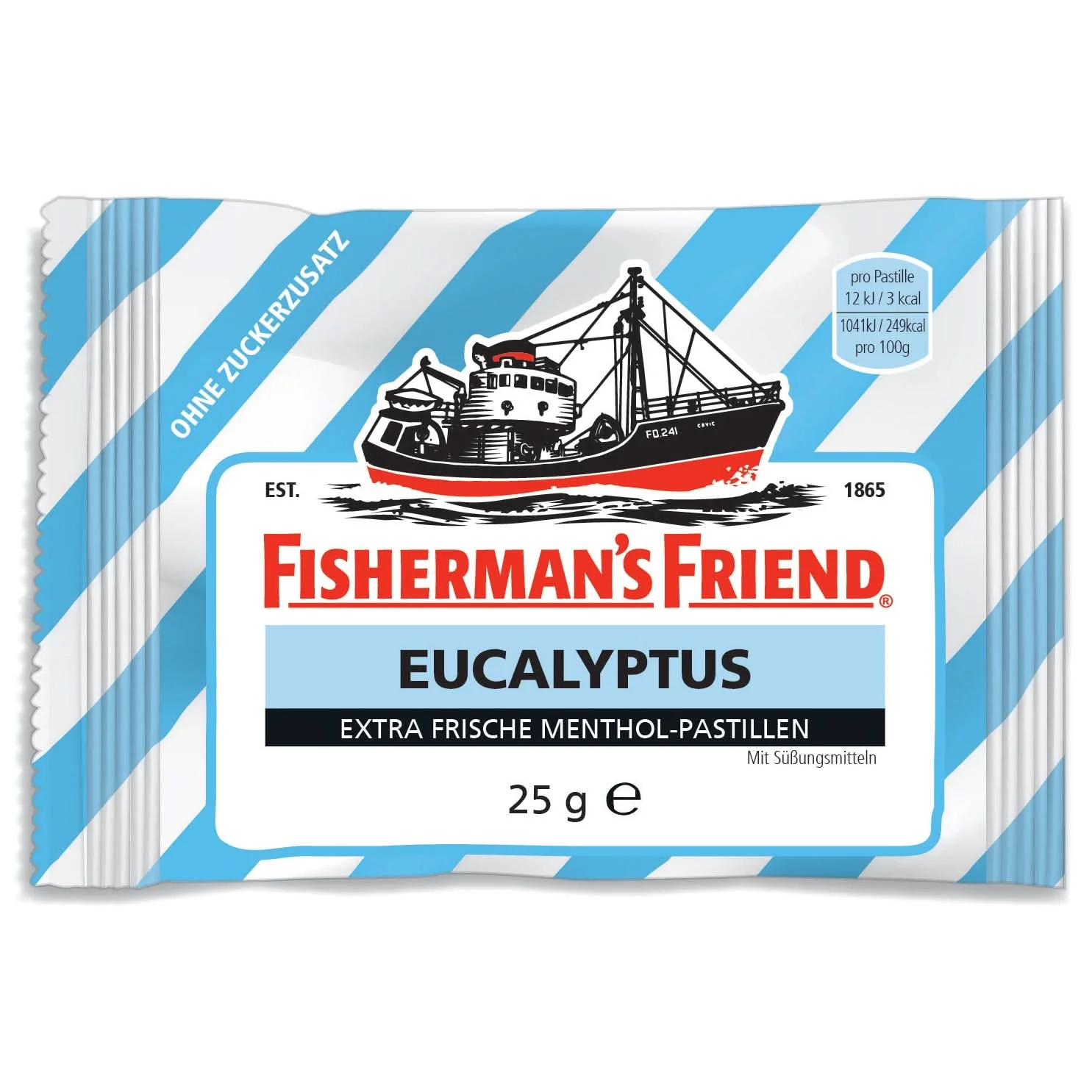 Fisherman's Friend Eucalyptus ohne Zuckerzusatz 24 x 25g - Image 2