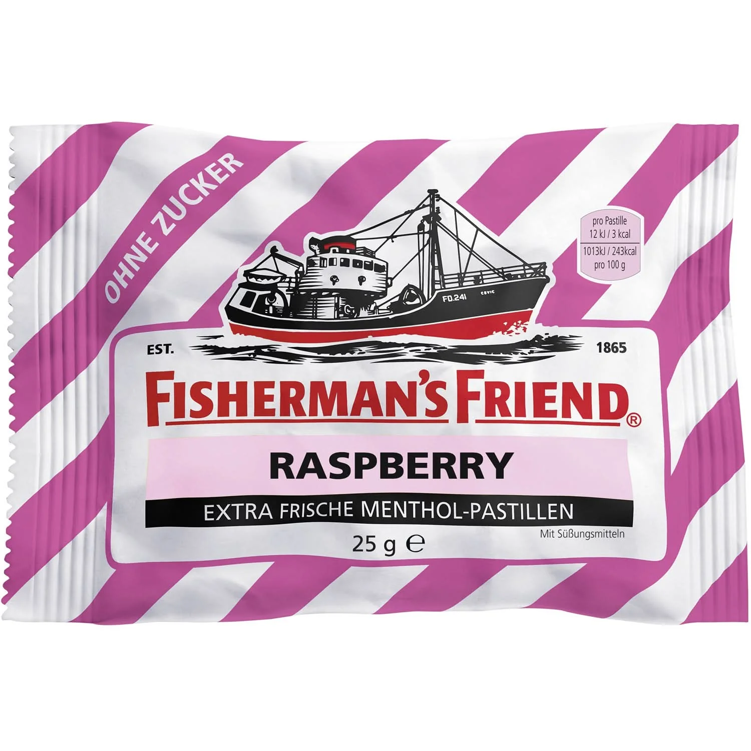 Fisherman's Friend Raspberry ohne Zucker 24 x 25g - Image 2