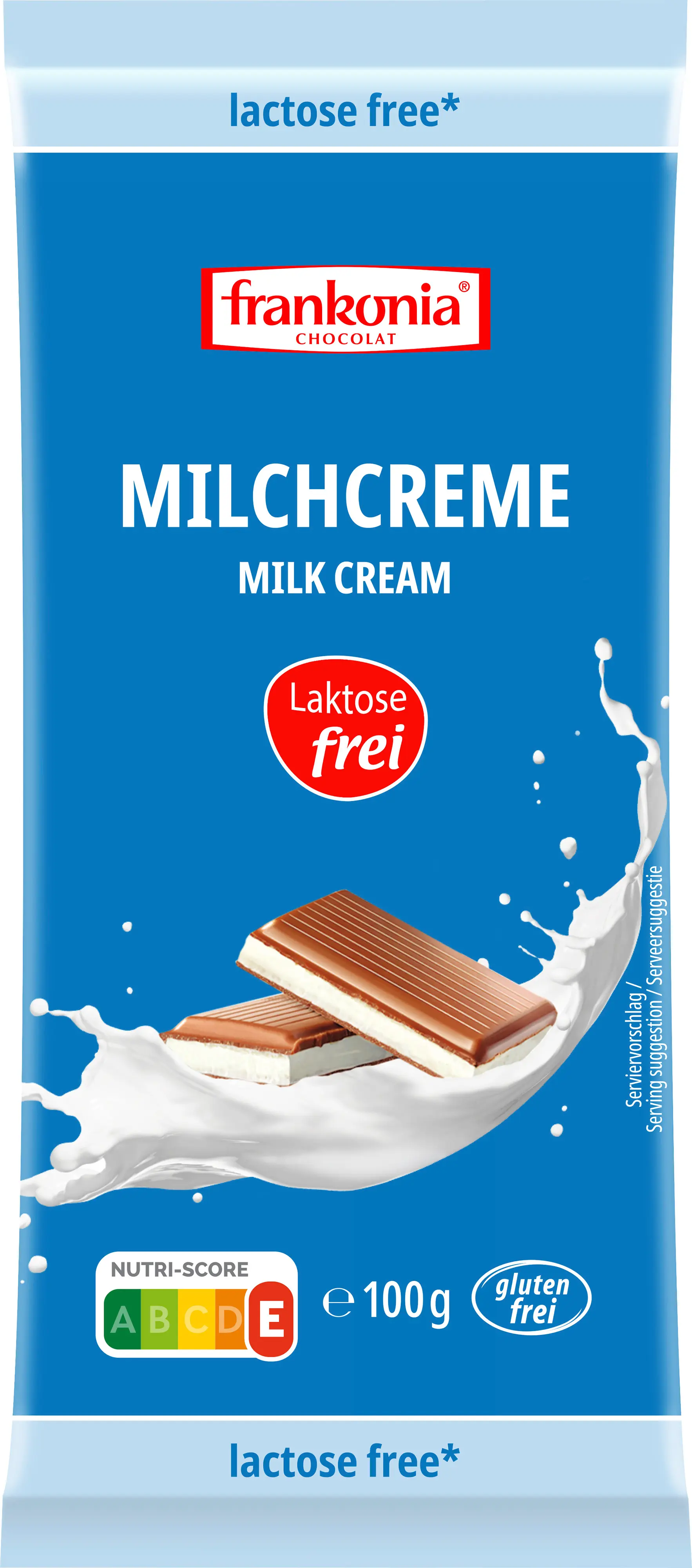 Frankonia Milchcreme laktosefrei und glutenfrei 100g