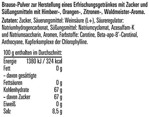 Frigeo Ahoj-Brause Pulver – Vorrats-Box, 500 Beutel, in der 2,9 kg Tüte - Image 7