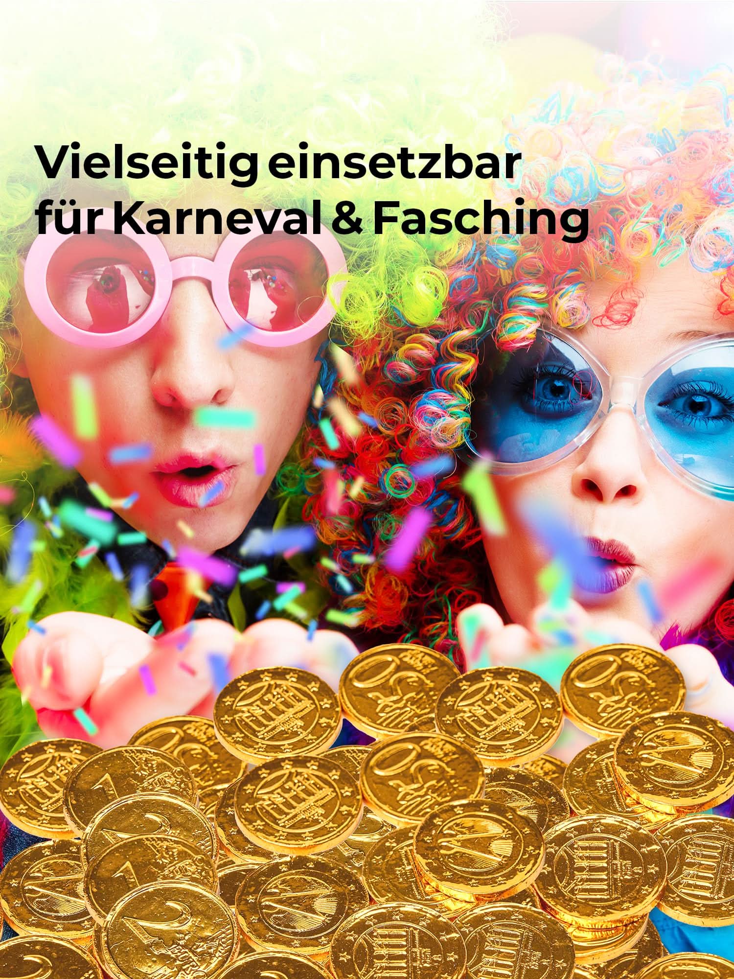 Schoko-Goldtaler 200 Stück – ideal für Schatzsuchen & Karneval - Image 6