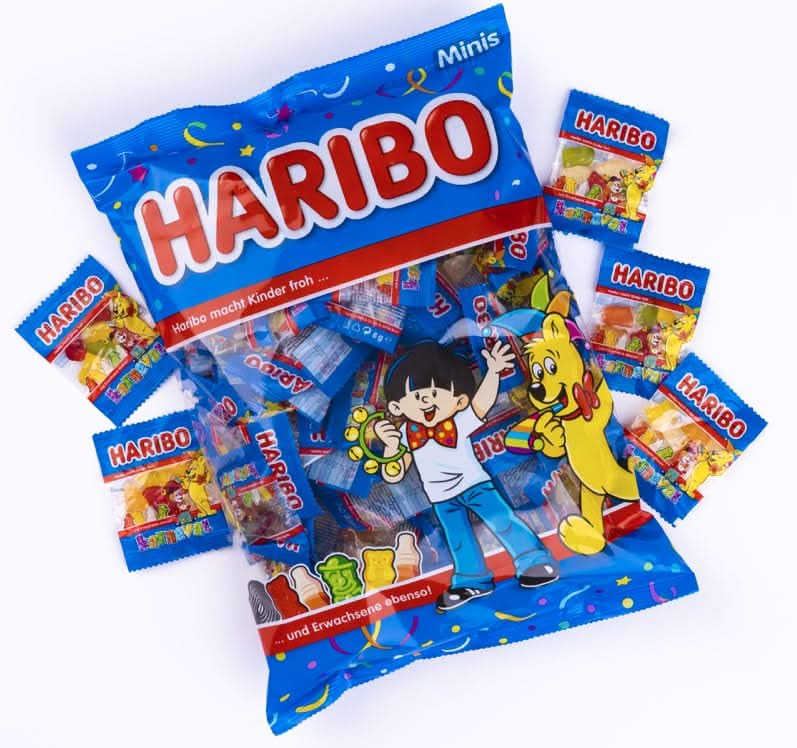 Haribo Gummibärchen Mix - Wurfmaterial für Karneval und Fasching 800g - Image 2