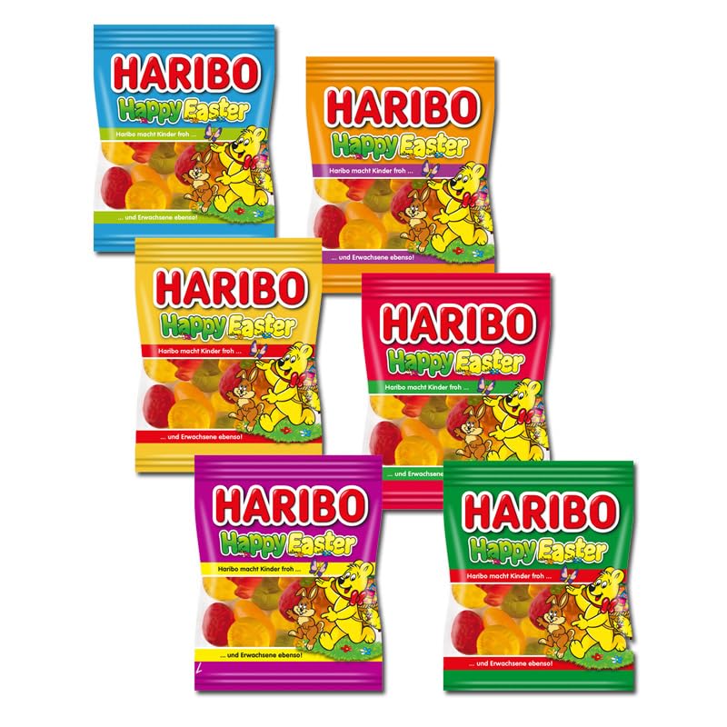 Haribo Happy Easter Oster-Fruchtgummi 100 Beutel 1kg - Image 2