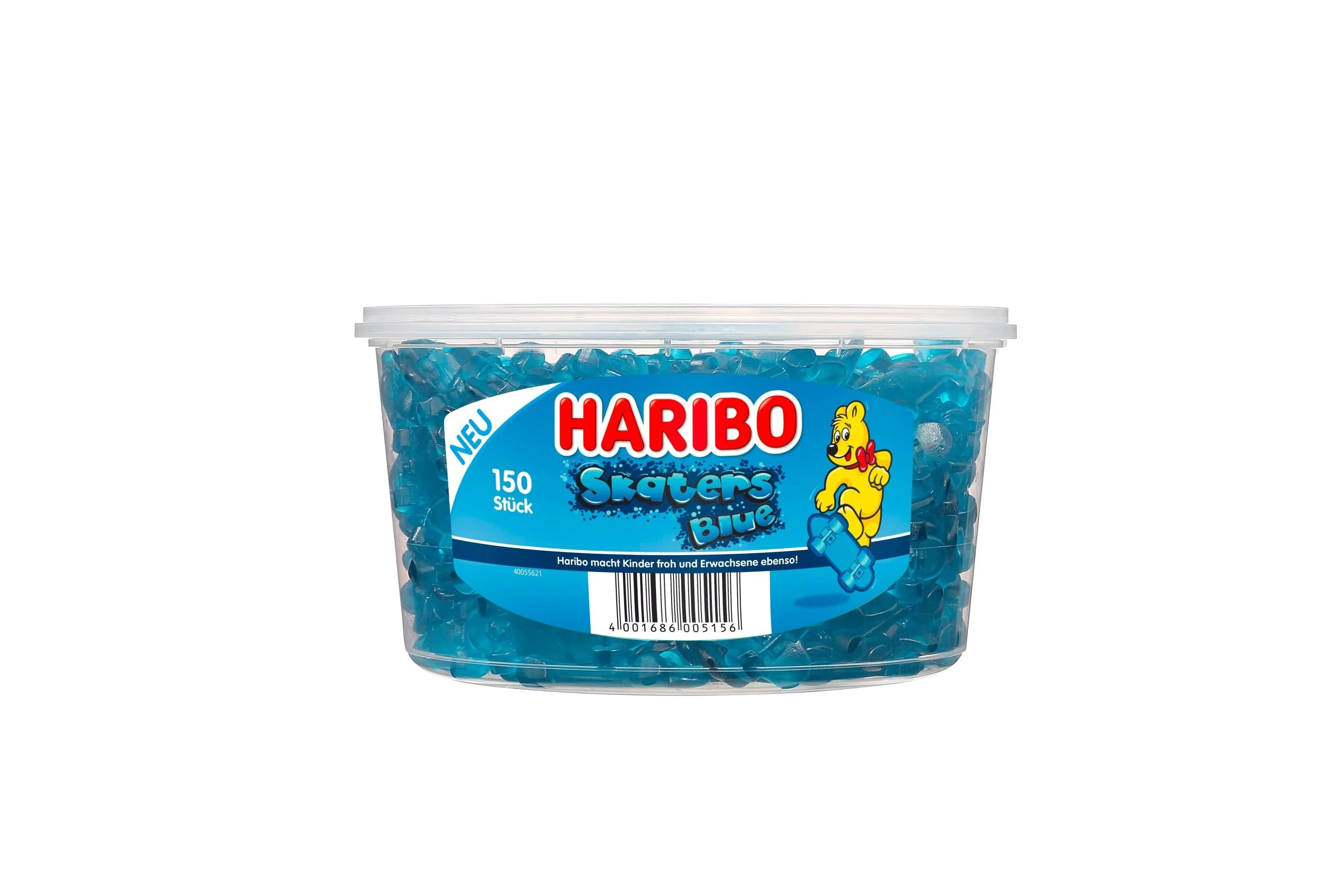 Haribo Skaters Blue Runddose 150 Stück - Image 2