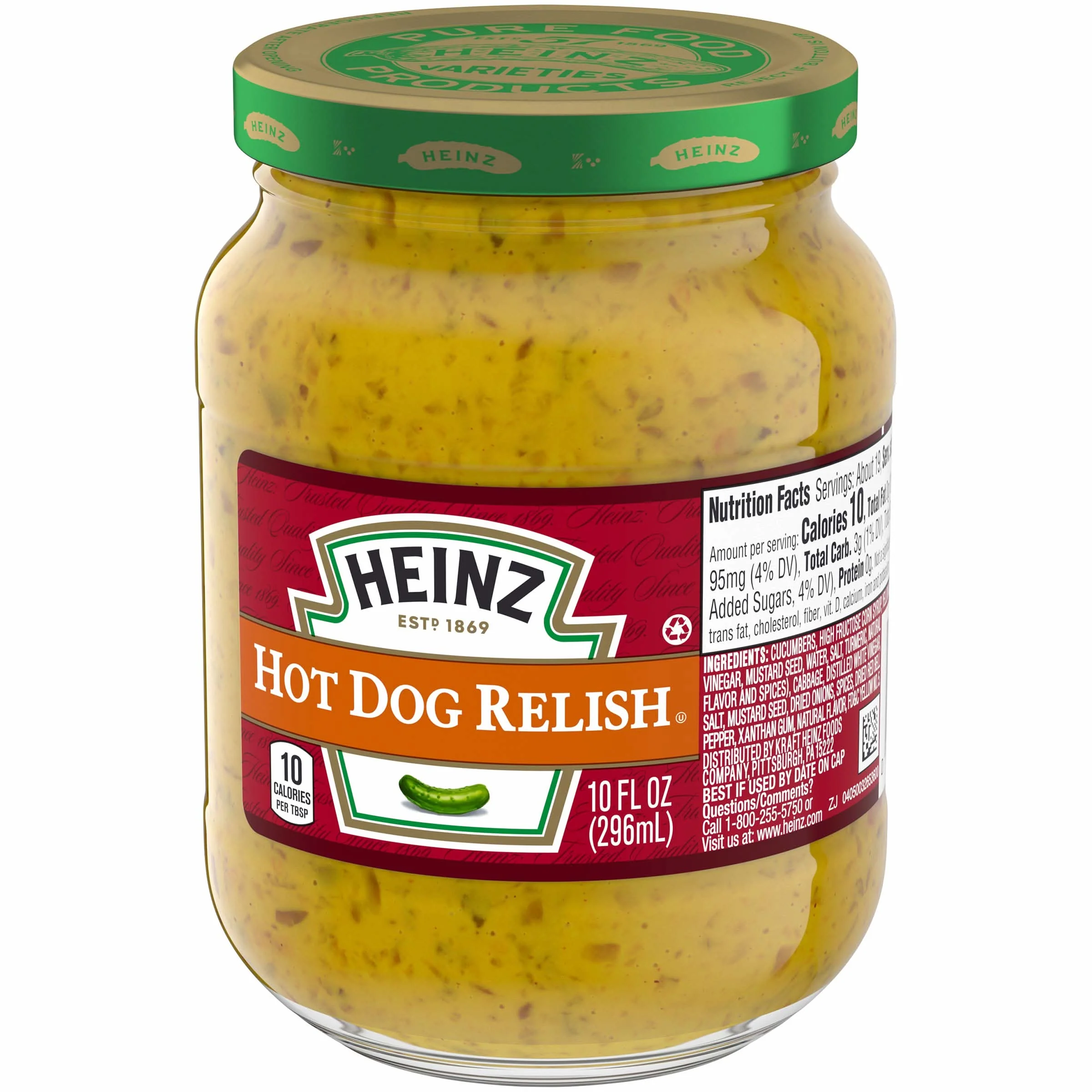 Heinz Hot Dog Relish 10oz (296g) - Image 3