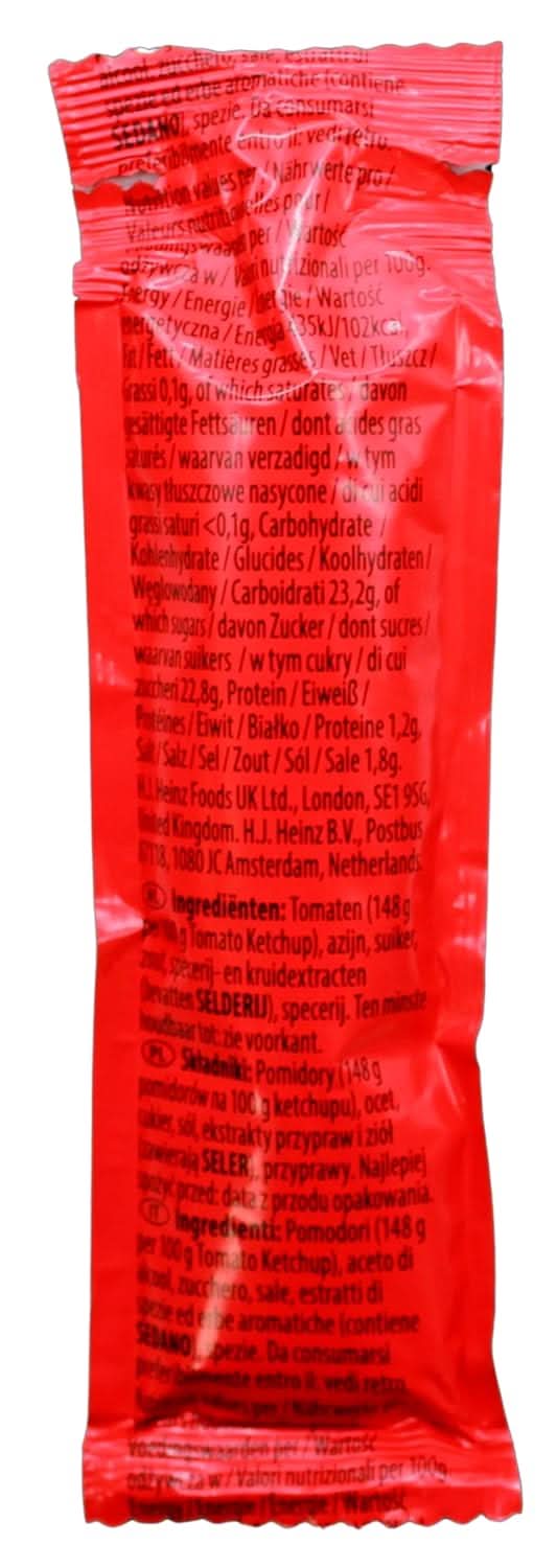 Heinz Tomato Ketchup Classic – Tomatenketchup in Portionsbeutel – 100 x 17 ml - Image 5