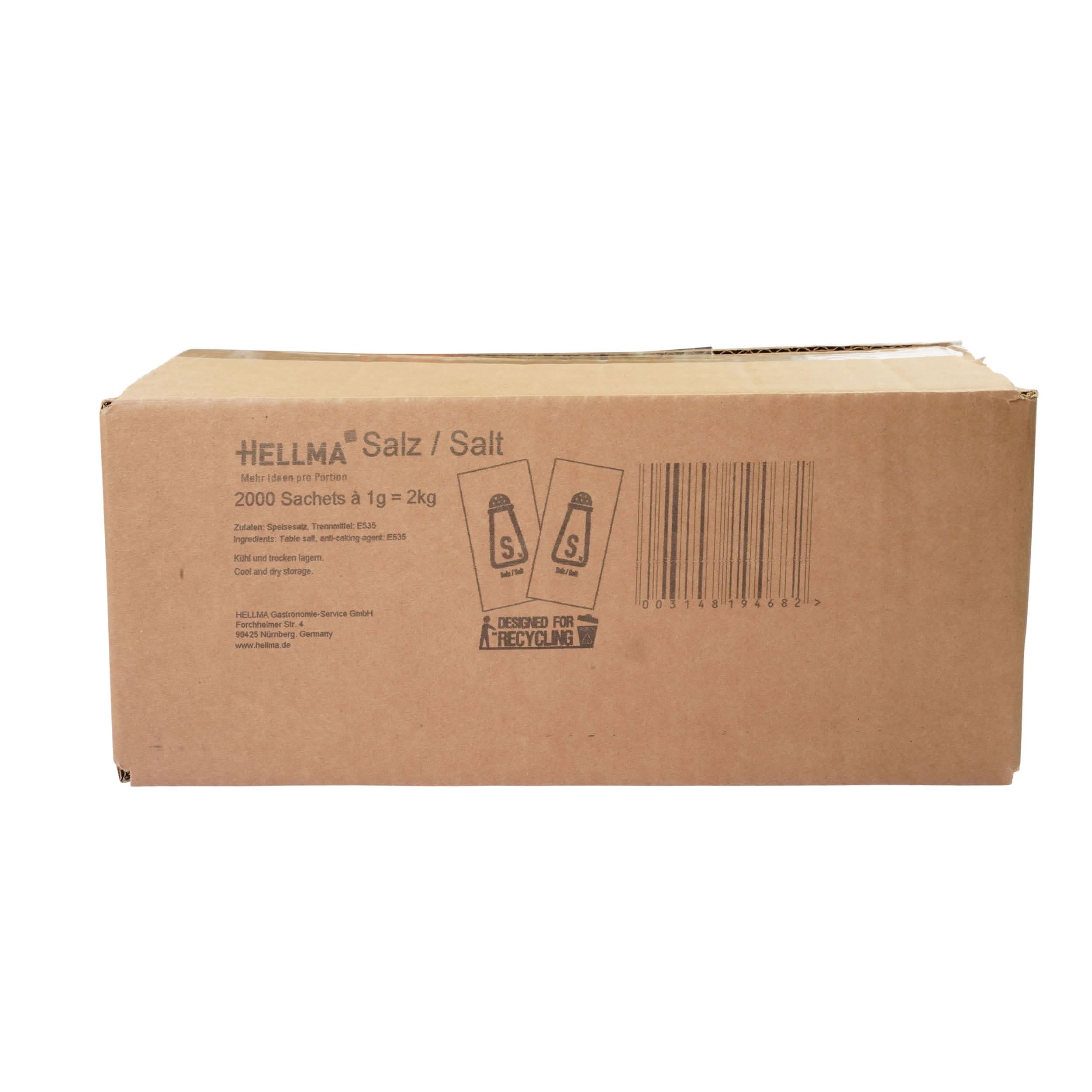 HELLMA Salz-Sachets nachhaltig - 2000 Stück - Image 3