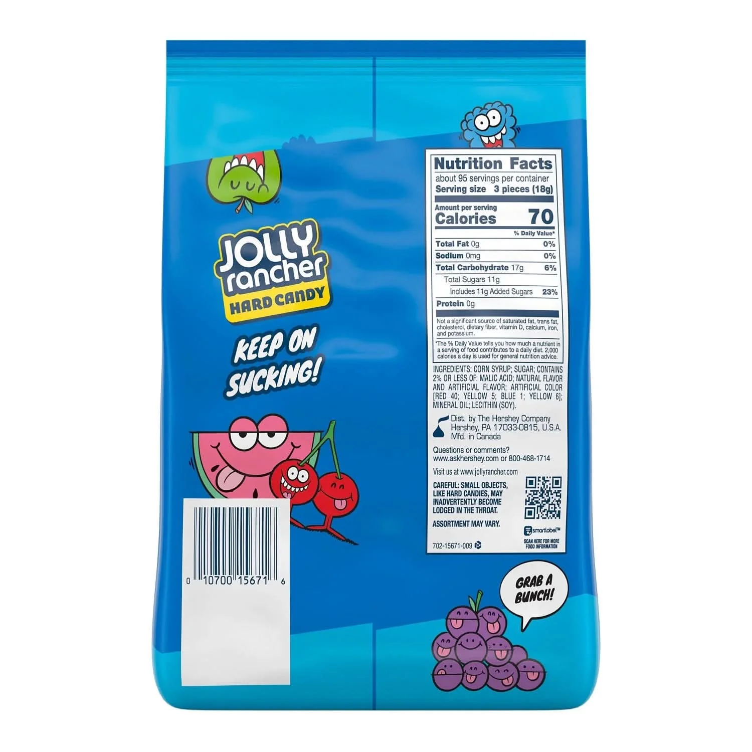 Jolly Rancher Hard Candy Mix 2,26 kg - Image 3