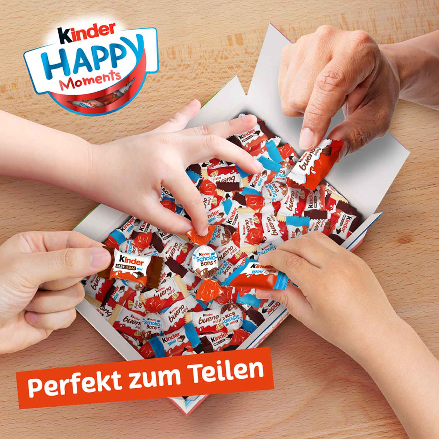 kinder Happy Moments 167er - 1039g - Image 2