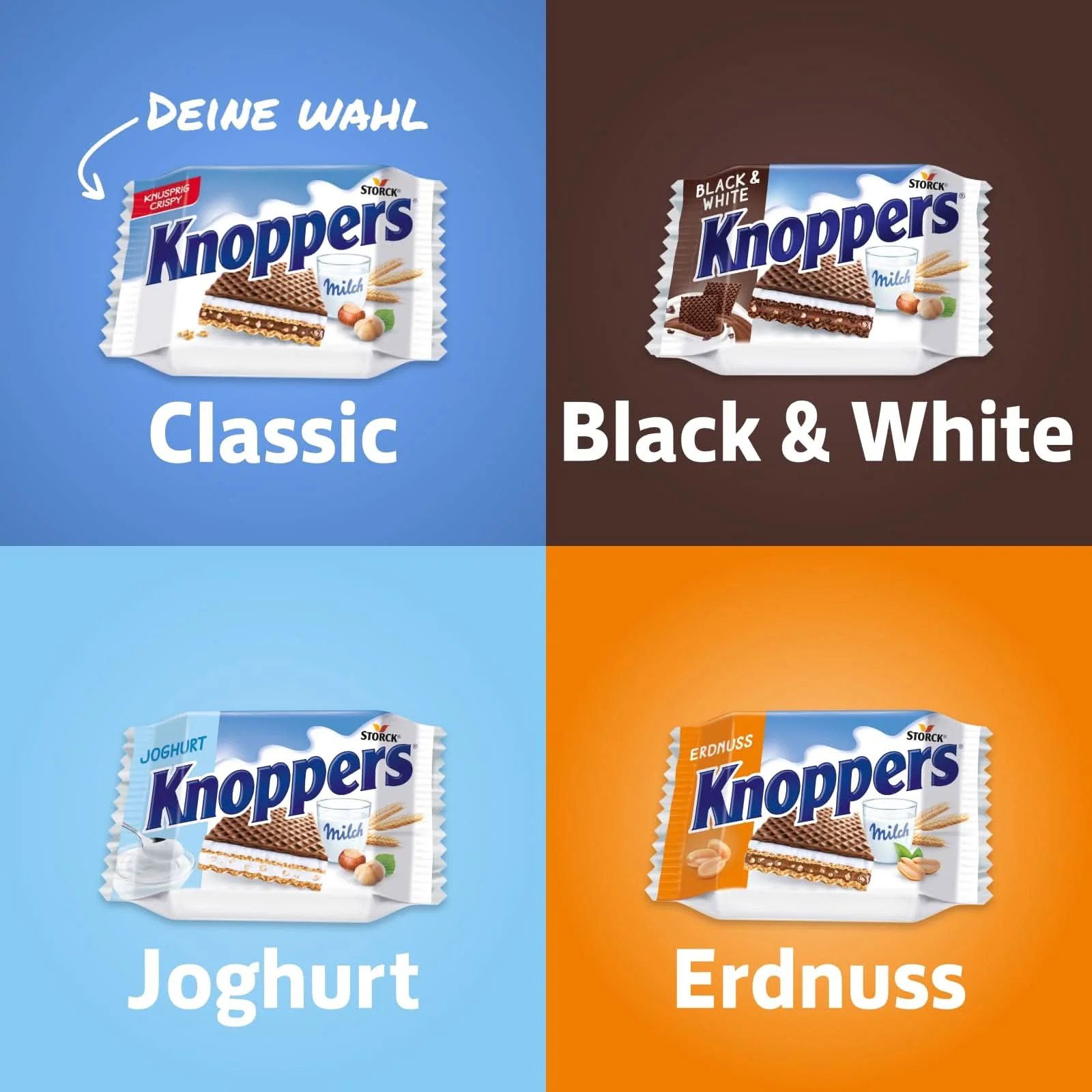 Knoppers – 24 x 25g – Gefüllte Waffelschnitte mit Milchcreme und Nougatcremefüllung - Image 7