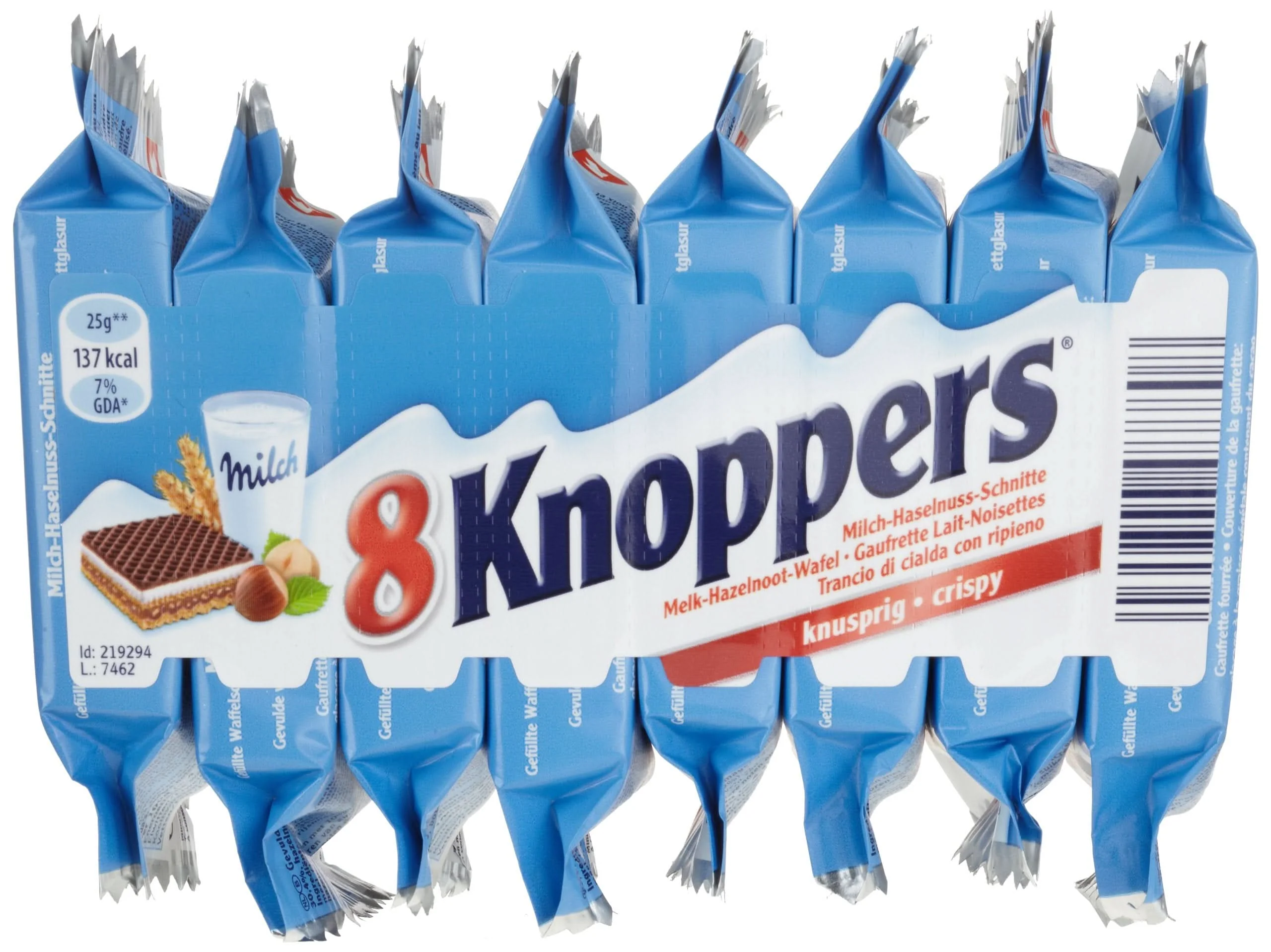 Knoppers Schnitte 8er, 24er Pack (24x 200 g) - Image 2