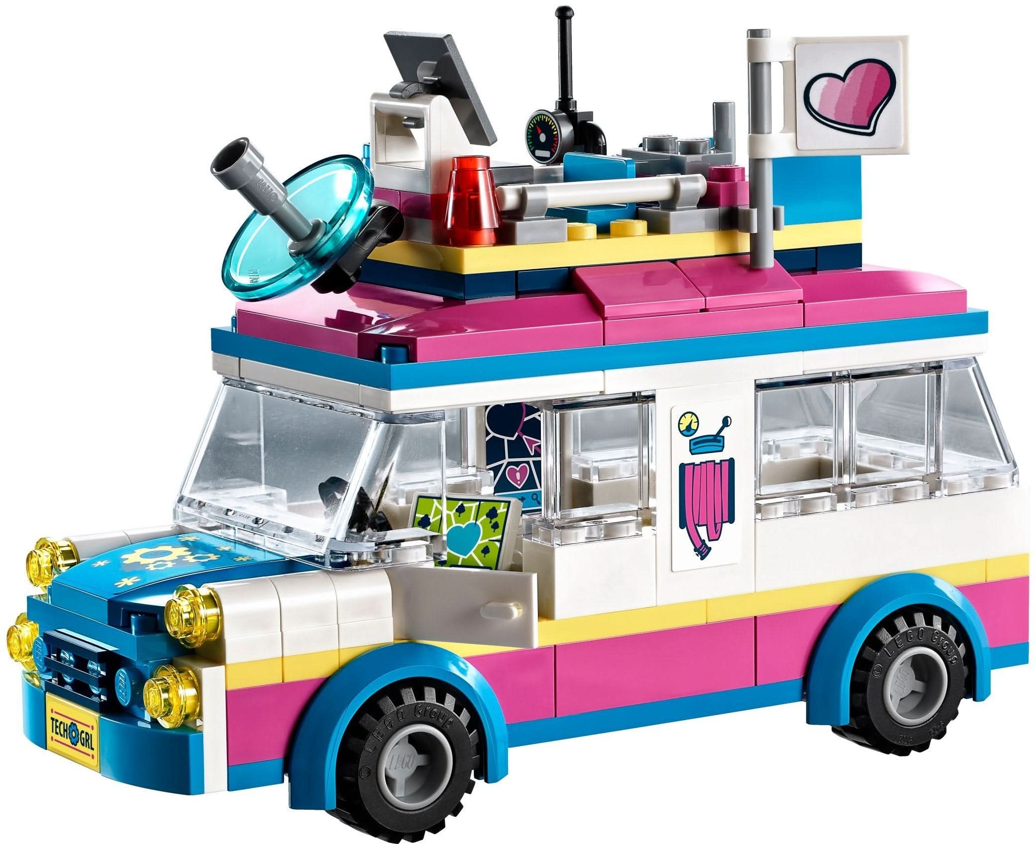 LEGO Friends 41333 - Olivias Rettungsfahrzeug, Beliebtes Kinderspielzeug - Image 2