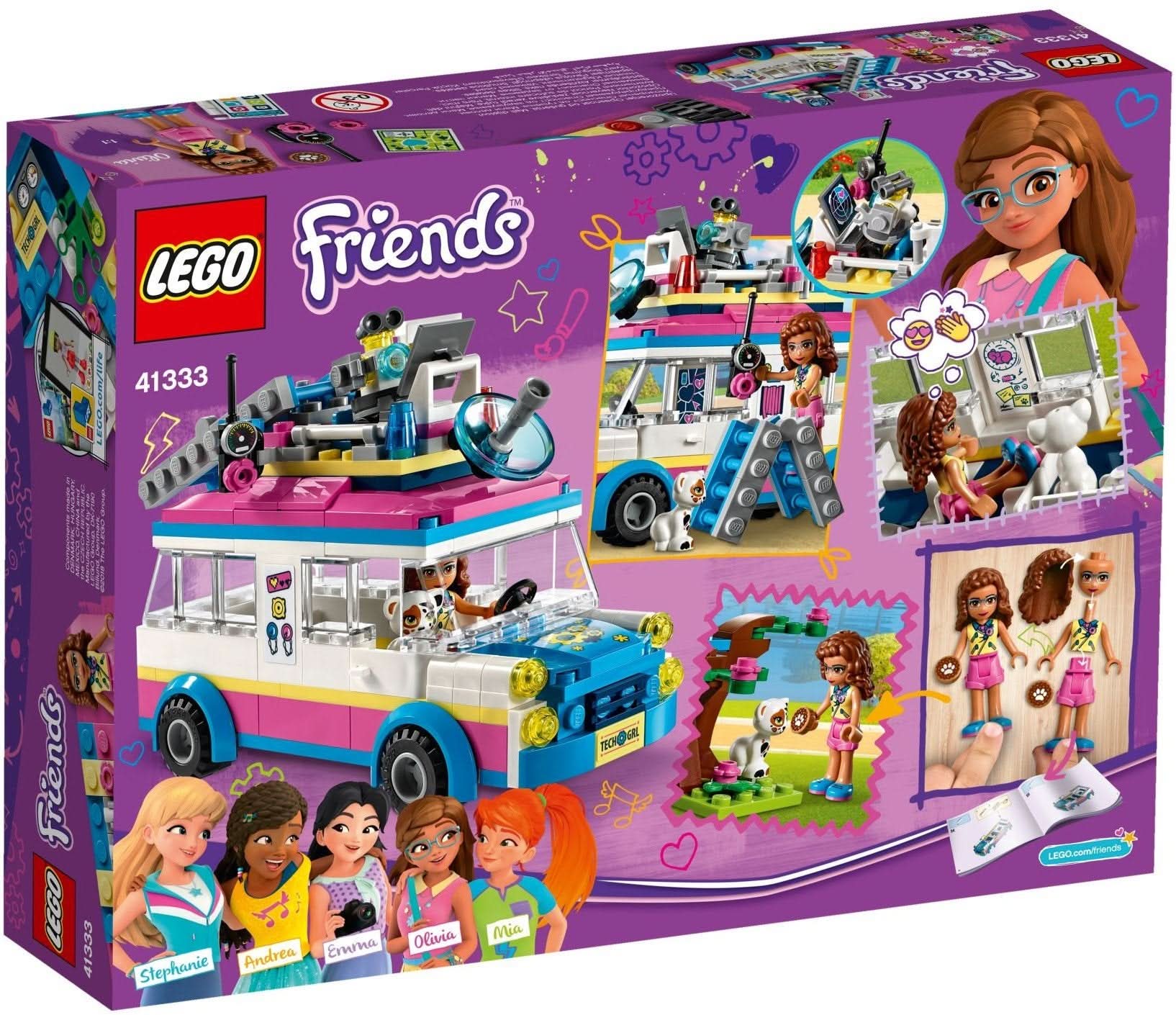 LEGO Friends 41333 - Olivias Rettungsfahrzeug, Beliebtes Kinderspielzeug - Image 6