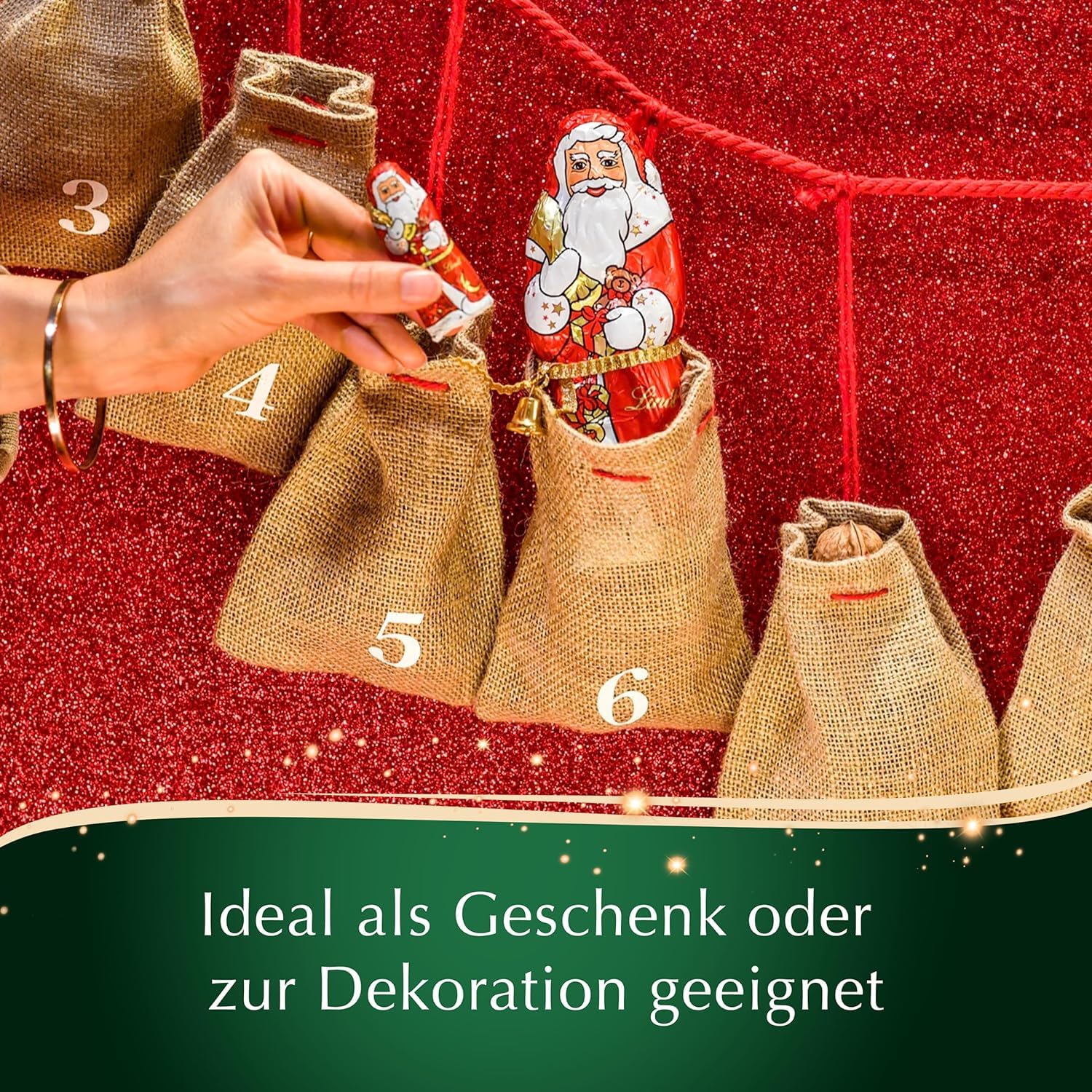 Lindt Weihnachtsmänner aus Alpenvollmilch – 45er Großpackung (45 × 40g) - Image 7
