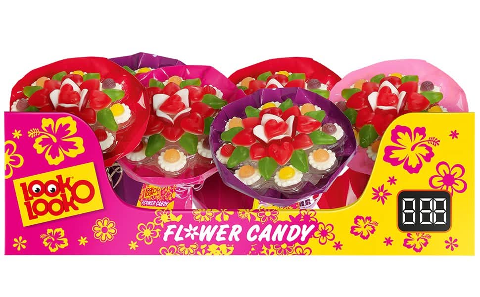 Look-O-Look Fruchtgummi Blumenstrauß 145g - Image 3