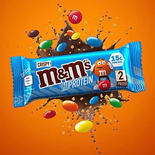 M&M's Crispy High Protein Proteinriegel 52g - Image 3