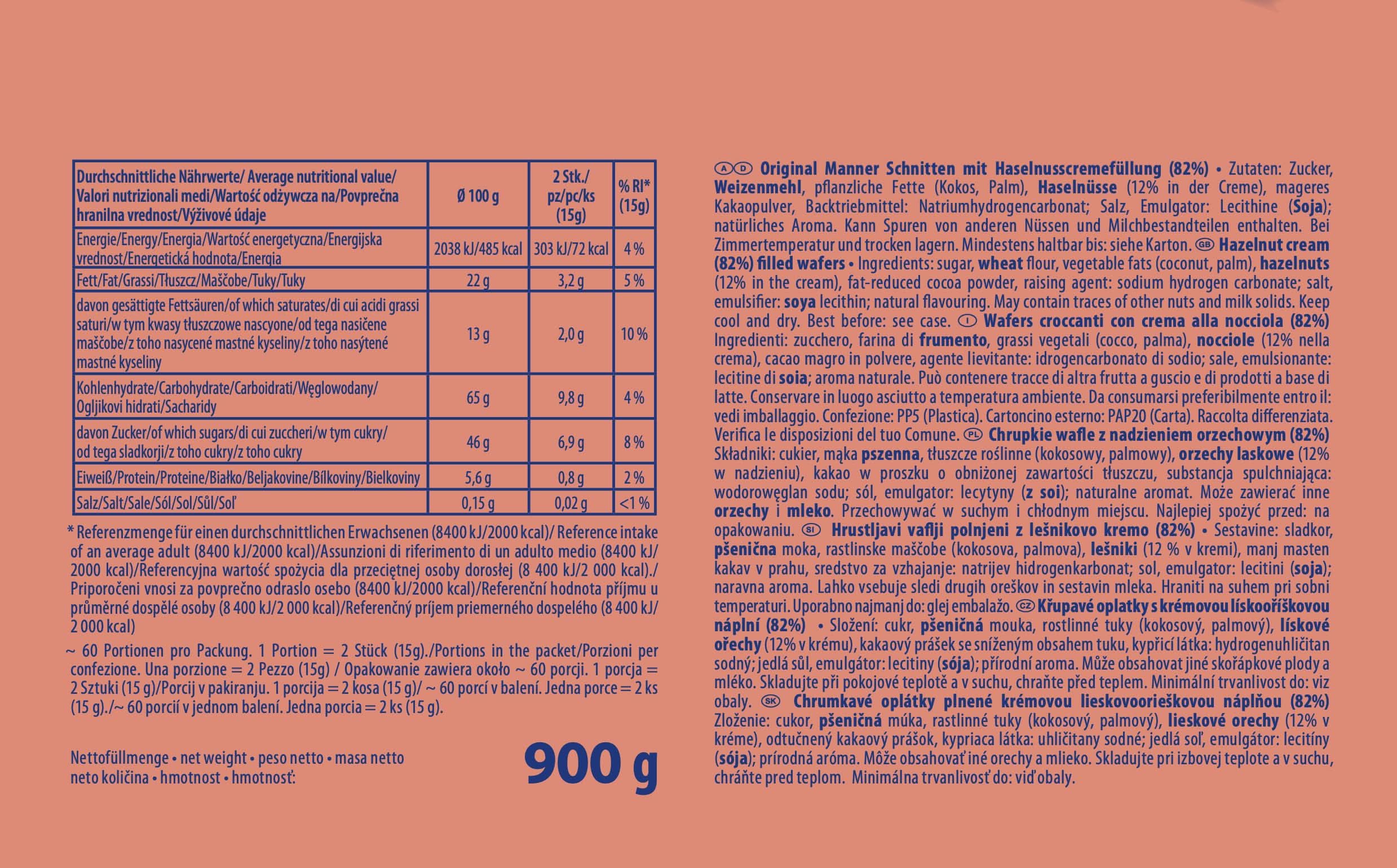 Manner Neapolitaner Waffeln – 60er Pack (60 x 15g) - Image 5