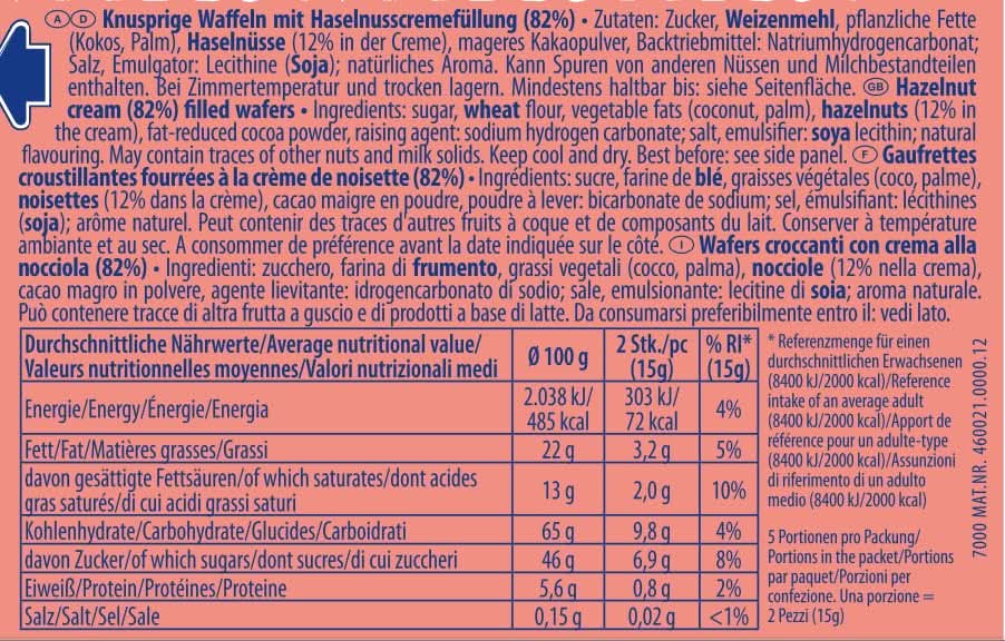 Manner Neapolitaner  12er Pack (12 x 75 g) - Image 3