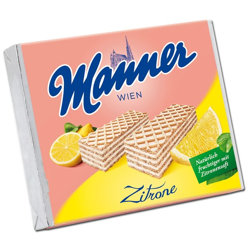 Manner Zitronen Waffeln 12er Pack (12 x 75 g) - Image 2