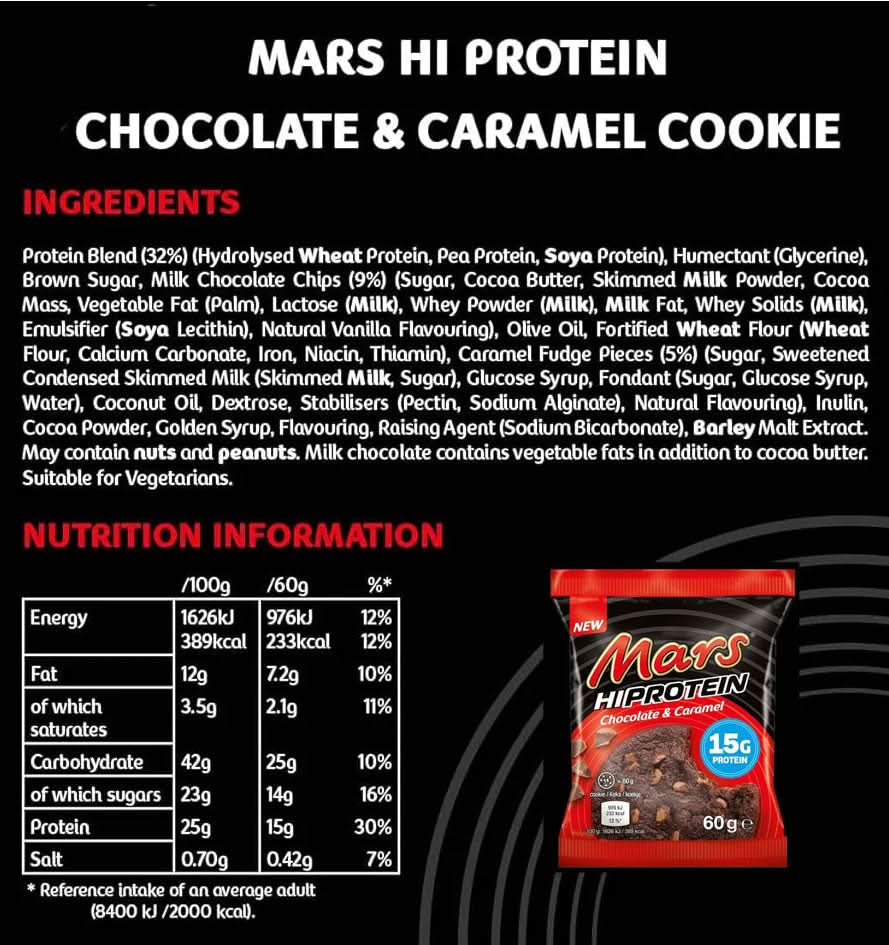 Mars High Protein Cookie 60g - Image 4