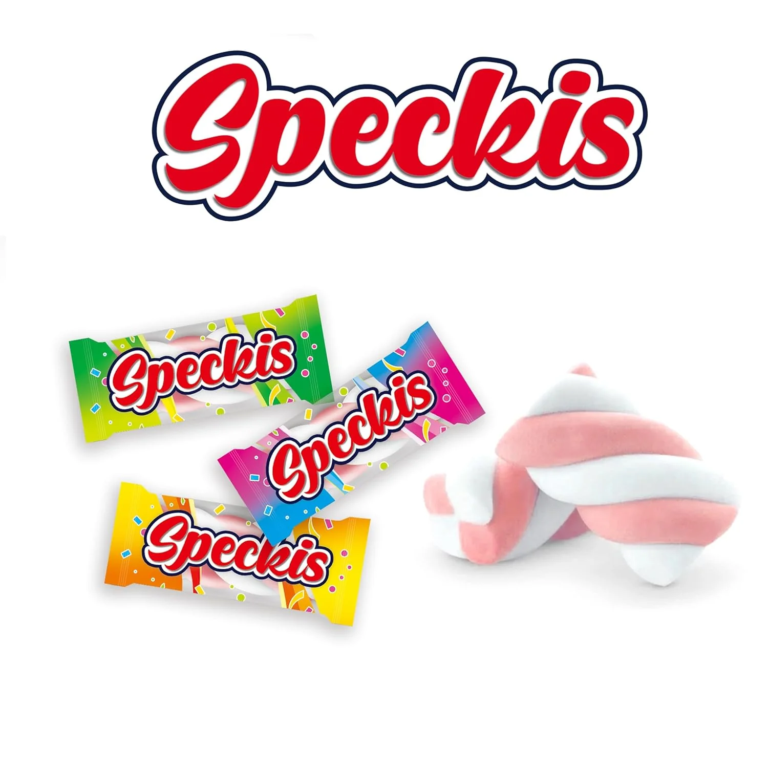 Marshmallow Speckis Speckseile als Wurfmaterial für Karneval & Fasching – 100 Stück einzeln verpackt 300g - Image 2