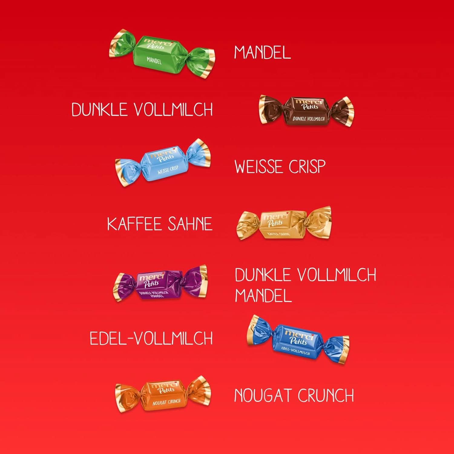 merci Petits Chocolate Collection, 1kg - Image 4