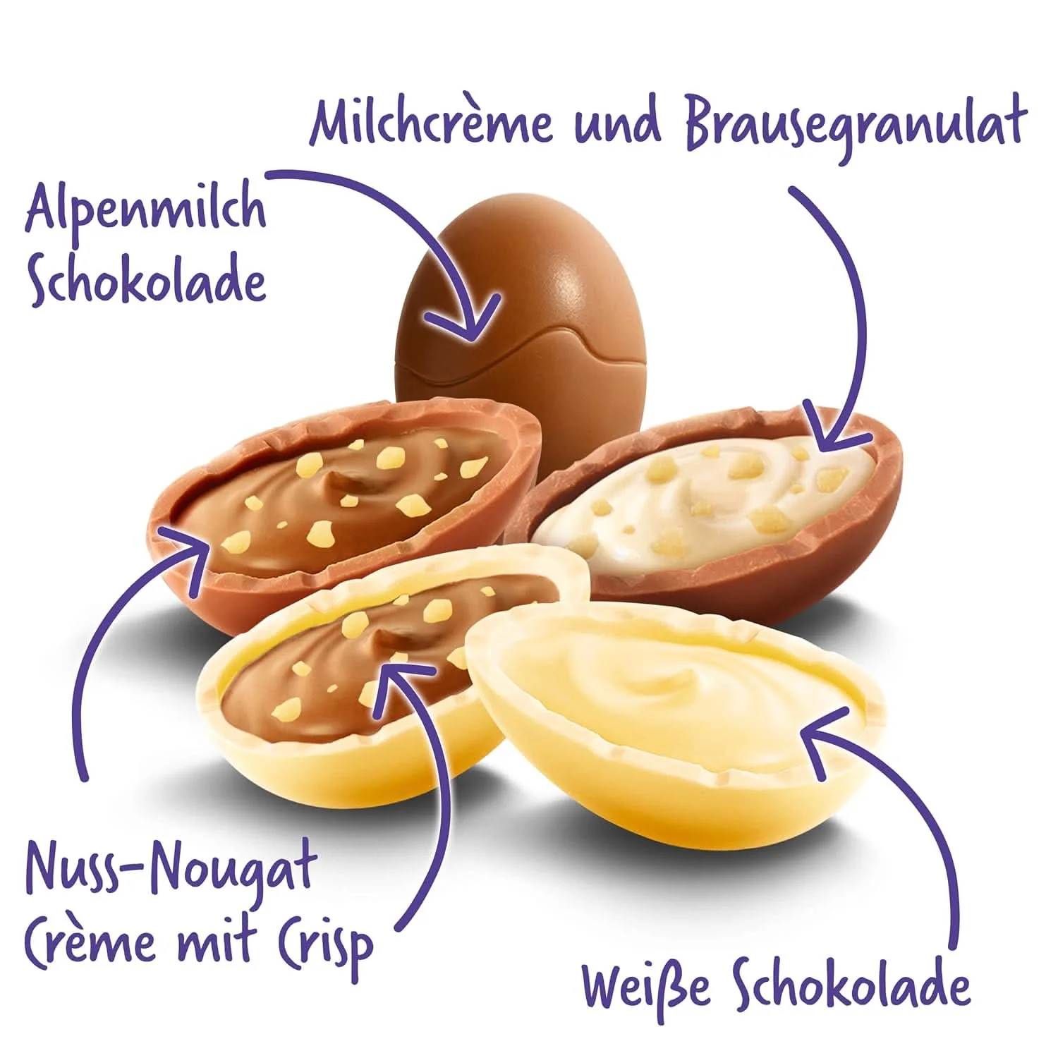 Milka Eier Mix Osterschokolade 350g - Image 3