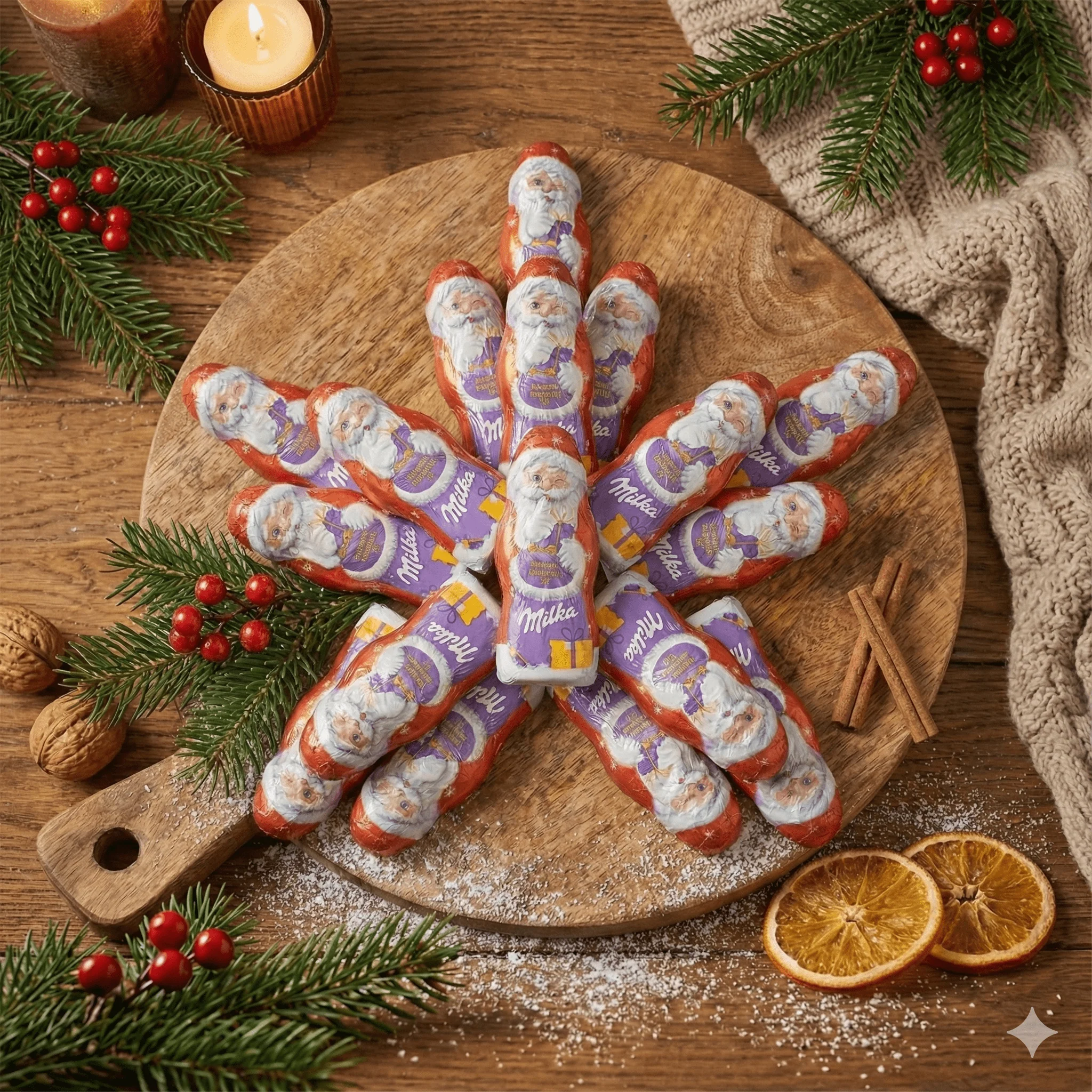 Milka Mini Weihnachtsmänner im Bulk-Karton – ca. 160 Stück (1,5 kg) - Image 4