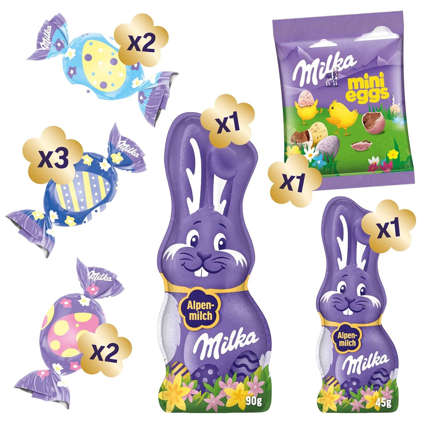 Milka Ostermischung Schokolade 224g - Image 3