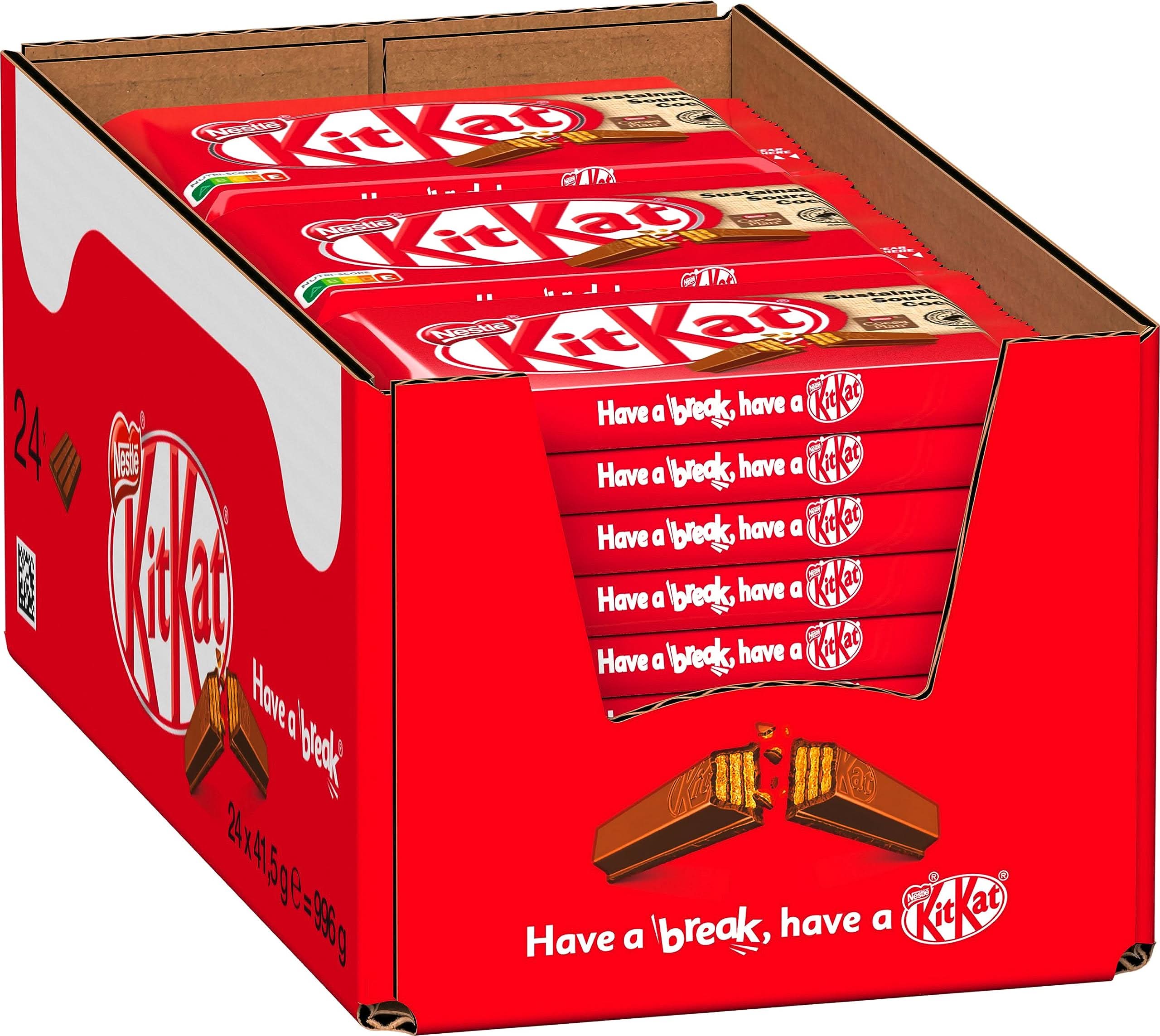 Nestlé KitKat Classic Schokoriegel 24er Pack (24x41,5g) - Image 4