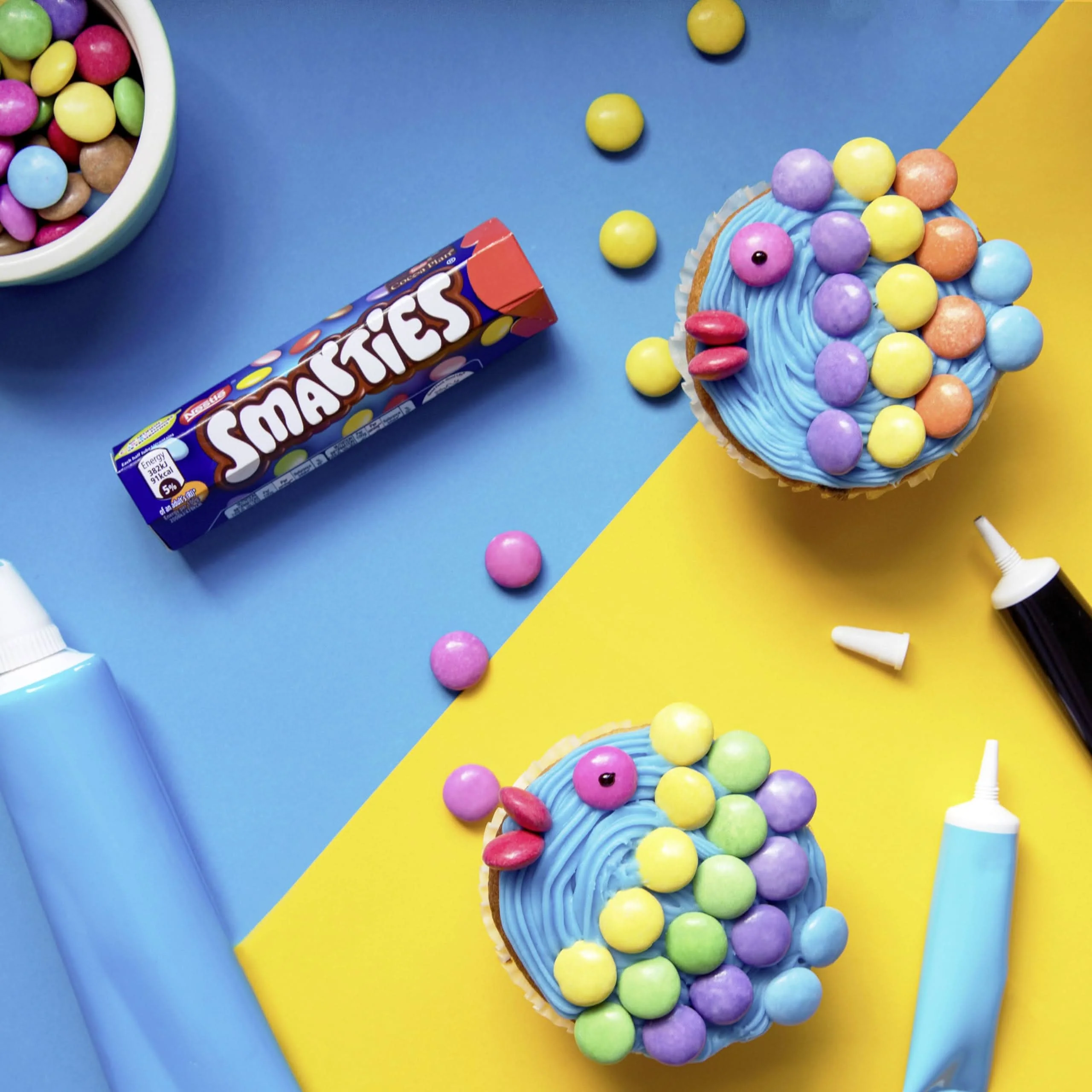 Nestlé SMARTIES Hexagon-Rolle, bunte Schokolinsen aus Milchschokolade, 24er Pack (24 x 38g) - Image 5