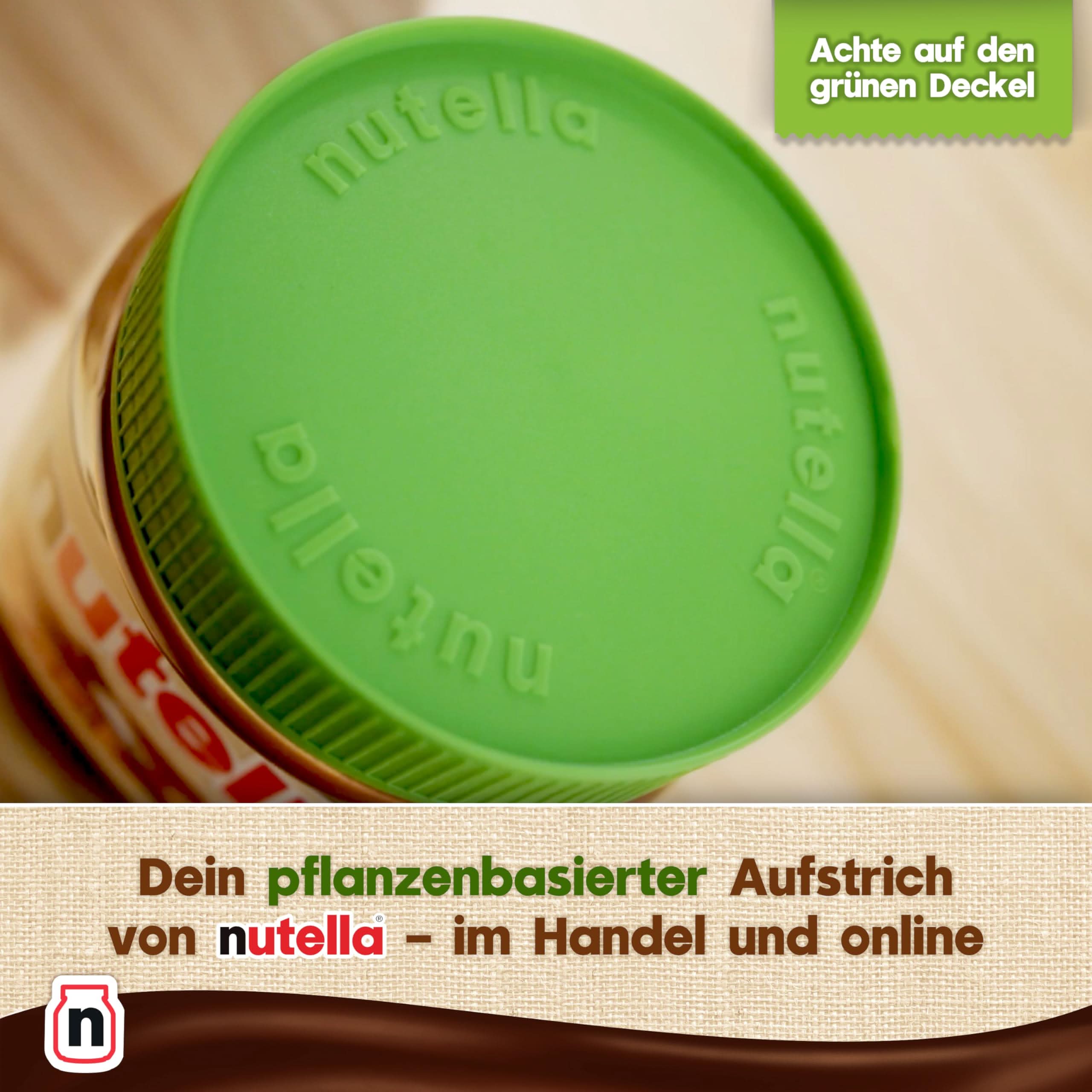 nutella Plant-Based - Nuss-Nugat-Creme als Aufstrich oder für leckere Rezepte - 1x350g - Image 4