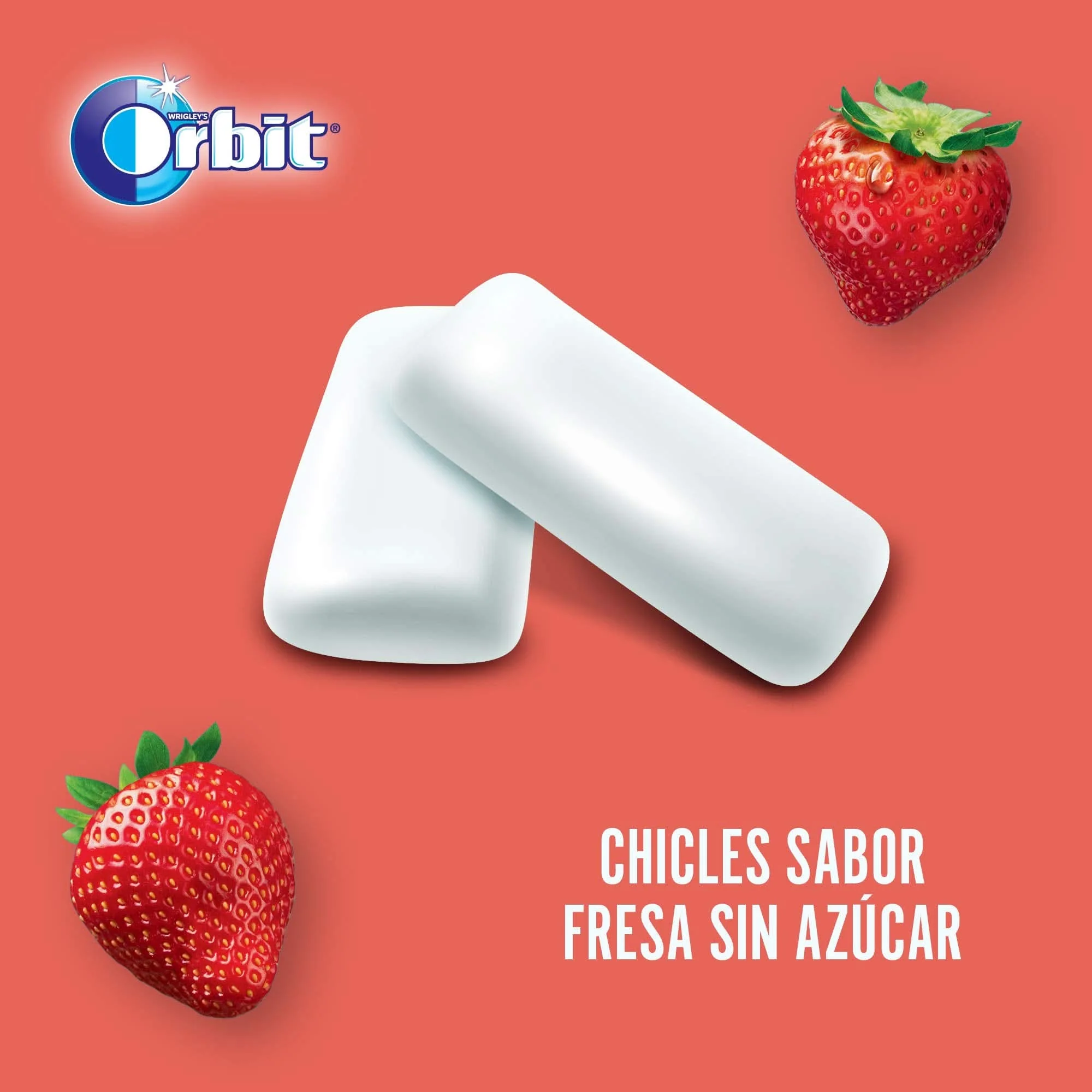 ORBIT Kaugummis ohne Zucker Erdbeere 30x10er - Image 6