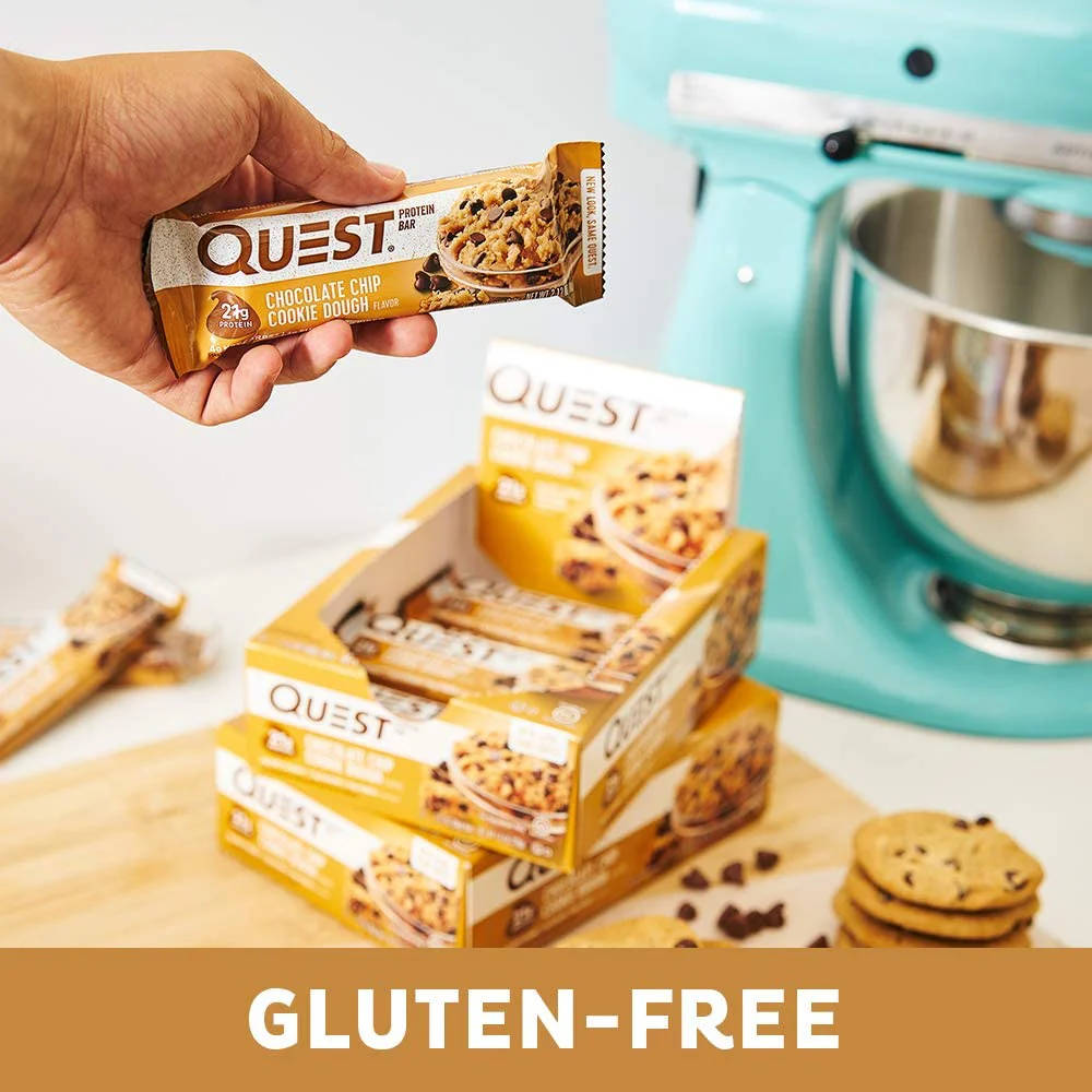 Quest Nutrition Proteinriegel Chocolate Chip Cookie Dough 60g - Image 3