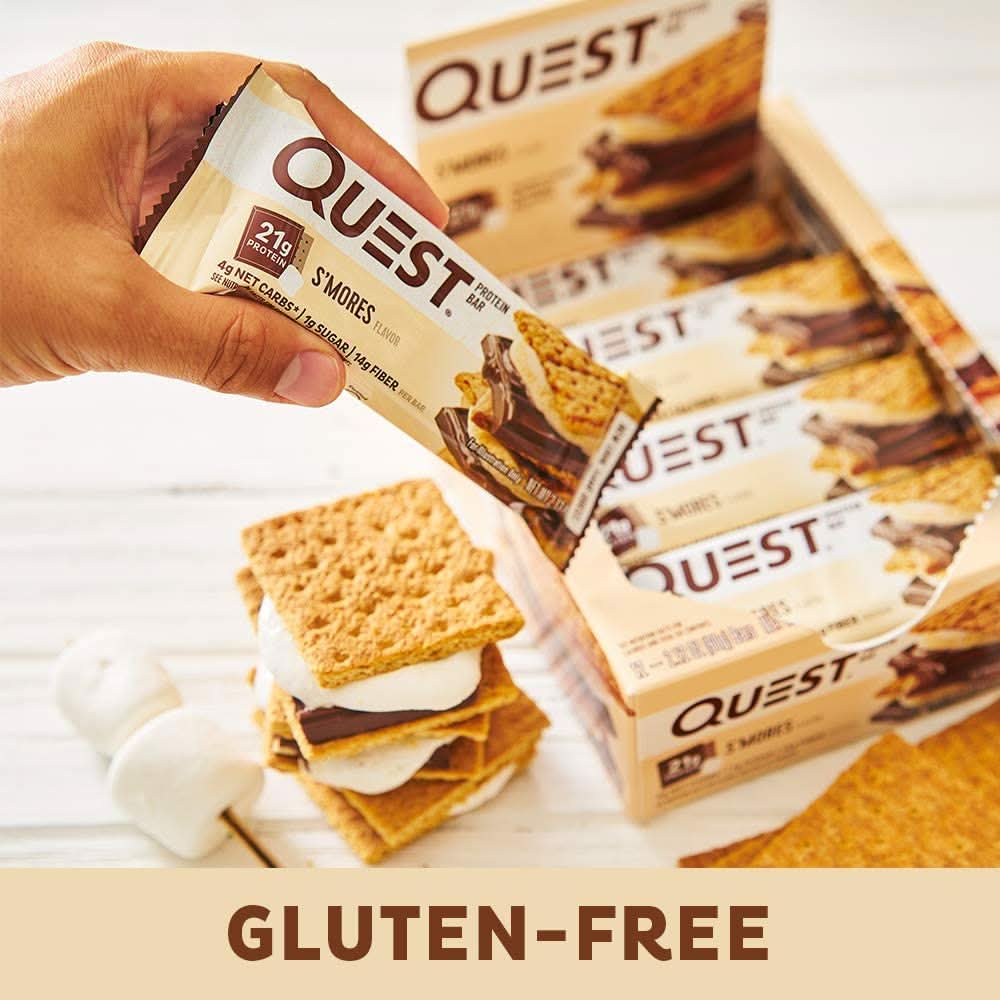 Quest Nutrition Proteinriegel Smores 60g - Image 3