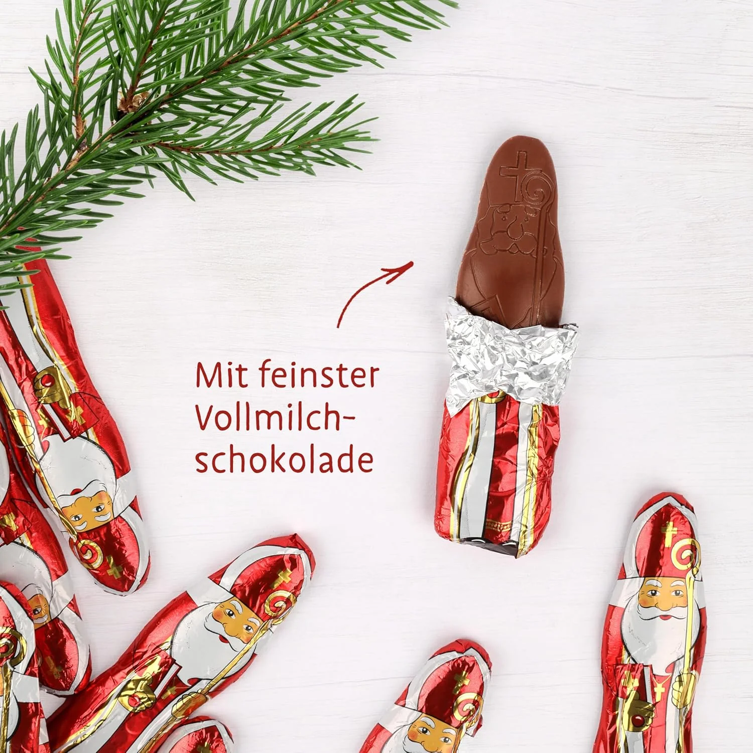 Riegelein Massiv St. Nikolaus groß 65 Stück / 812,5g - Image 6