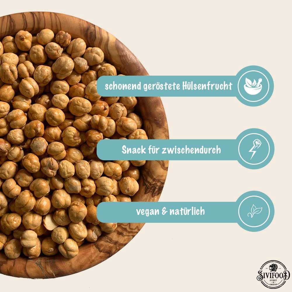 SIVIFOOD geröstete Kichererbsen 500g - Image 2