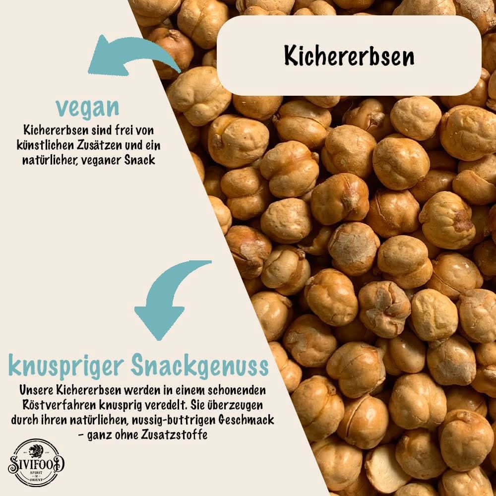 SIVIFOOD geröstete Kichererbsen 500g - Image 3