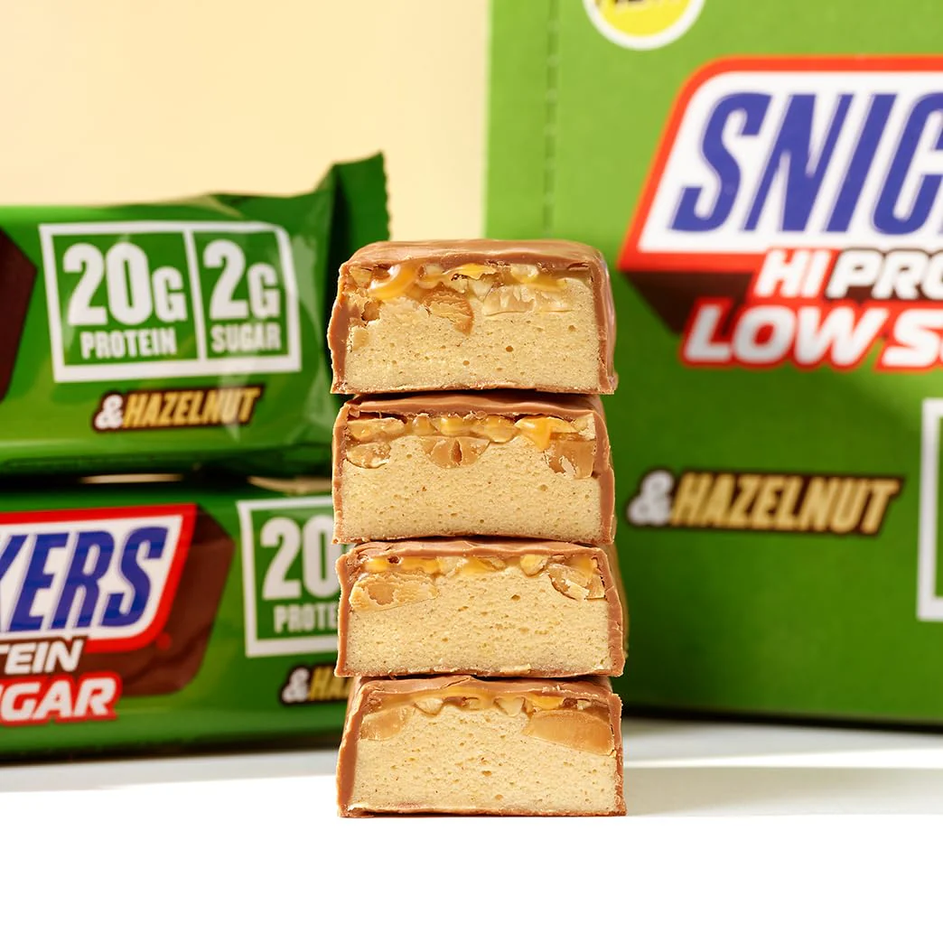 Snickers Low Sugar High Protein Bar Hazelnut 57g - Image 2