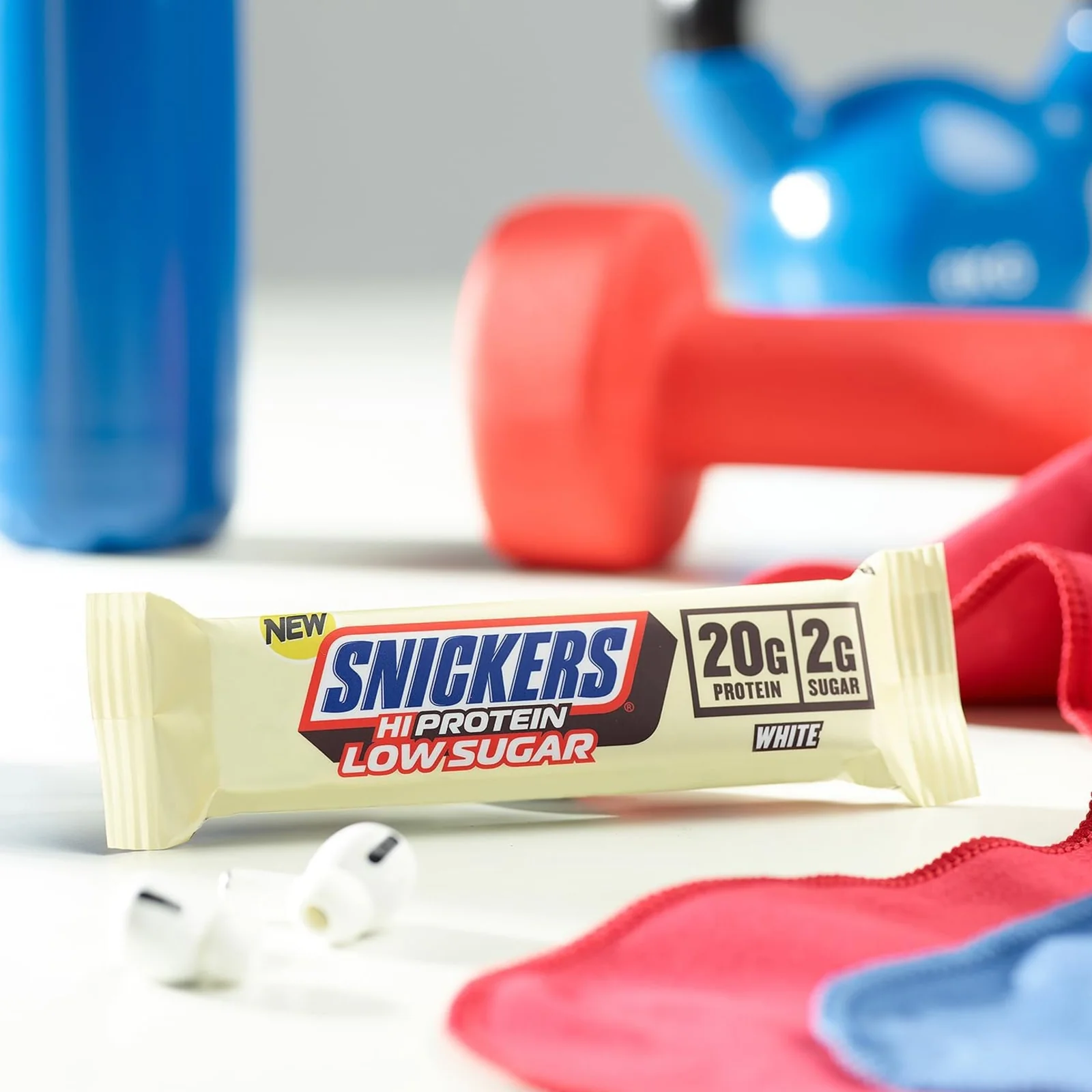 Snickers White Low Sugar High Proteinriegel 57g - Image 3
