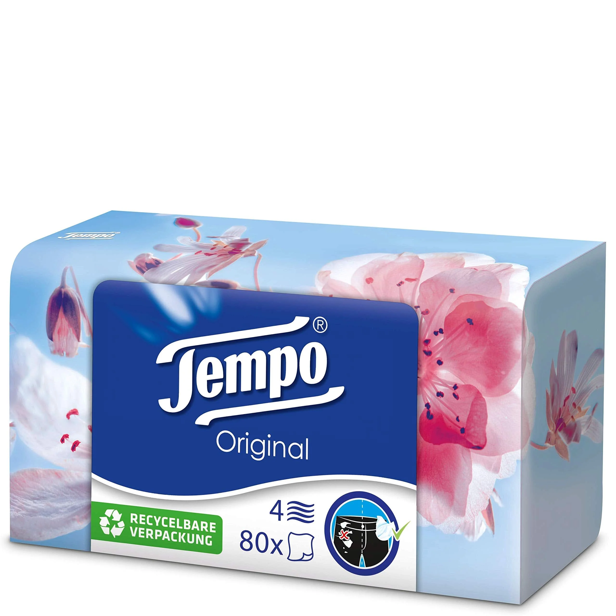 Tempo Taschentuch Original Trio-Box 3x80 Tücher, Großpackung, 700 g - Image 6