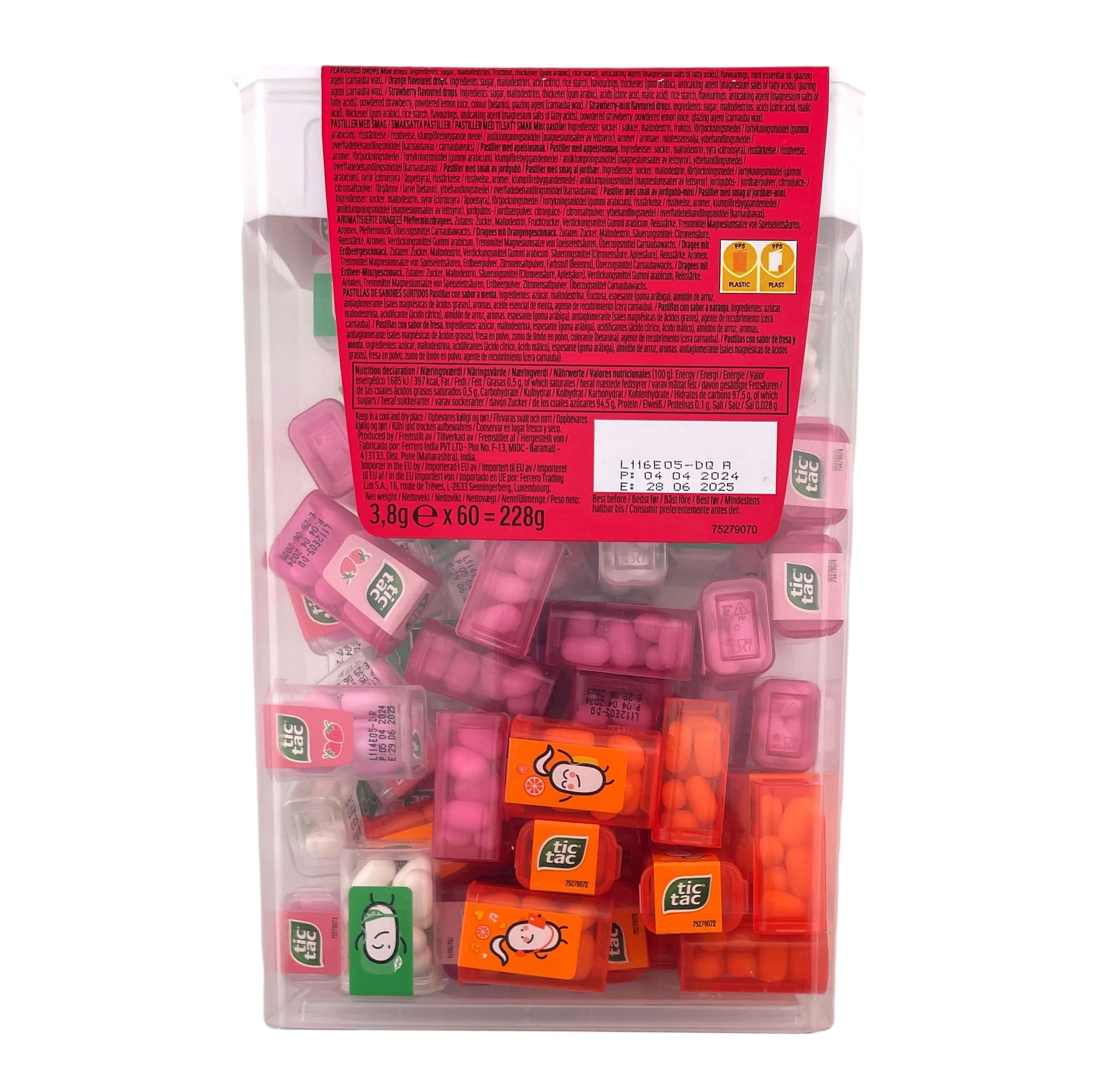 Tic Tac Strawberry Edition, Mini-Mix, insgesamt 228 Gramm - Image 2
