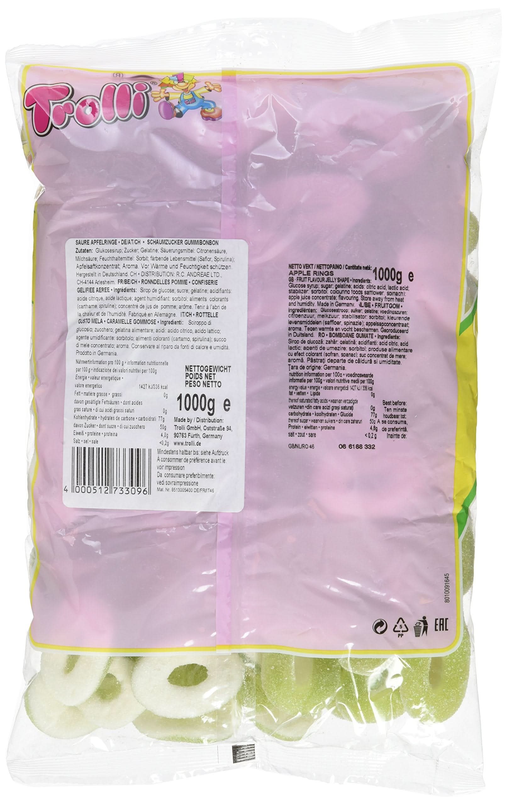Trolli Apfelringe 1kg - Image 3