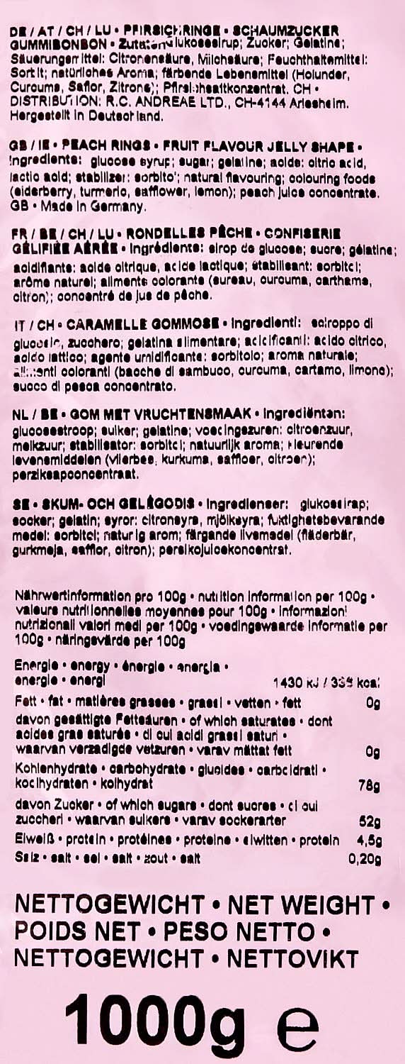 Trolli Pfirsichringe Tüte (1 kg) - Image 4